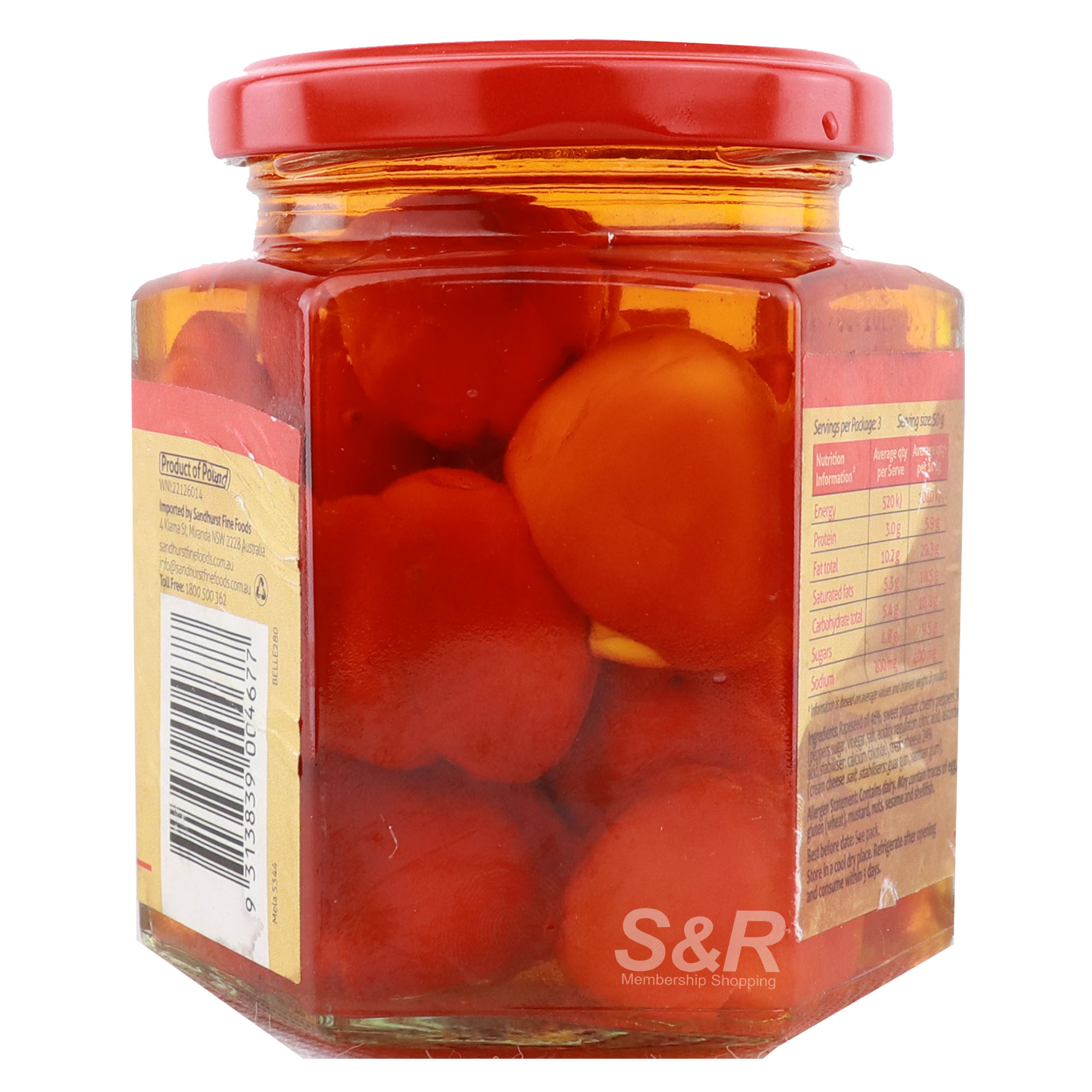 Sandhurst Cheese-filled Bell Peppers