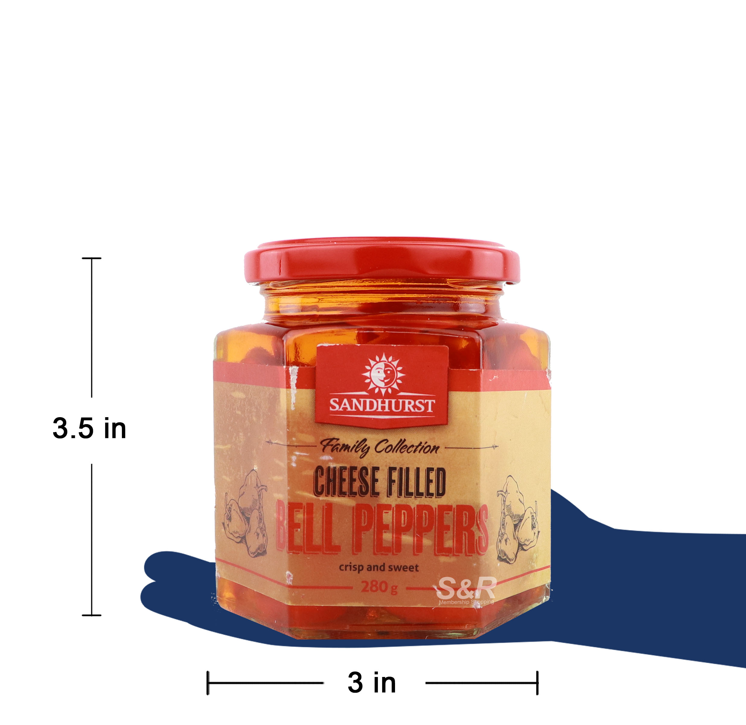Sandhurst Cheese-filled Bell Peppers