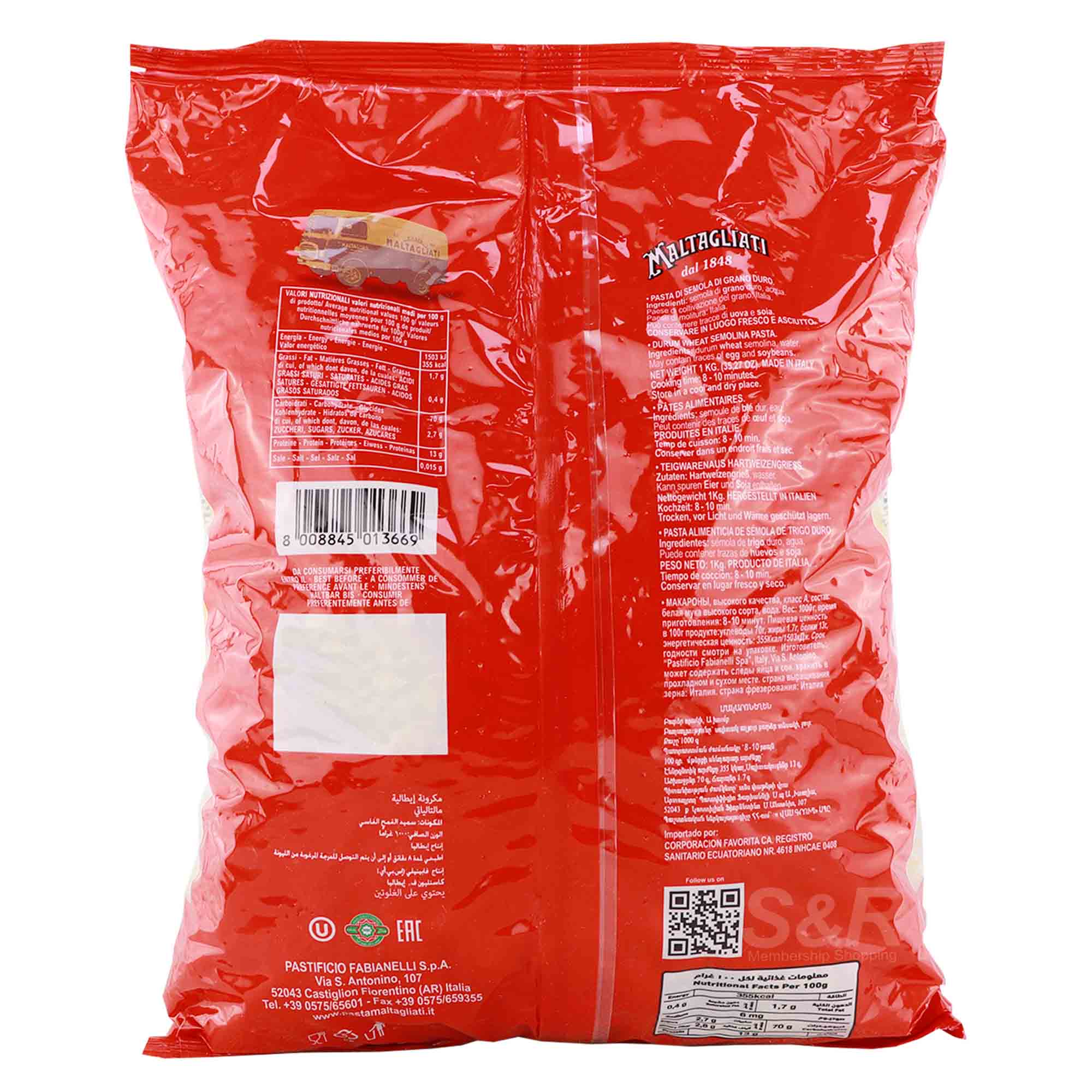 Maltagliati Fusilli Penne