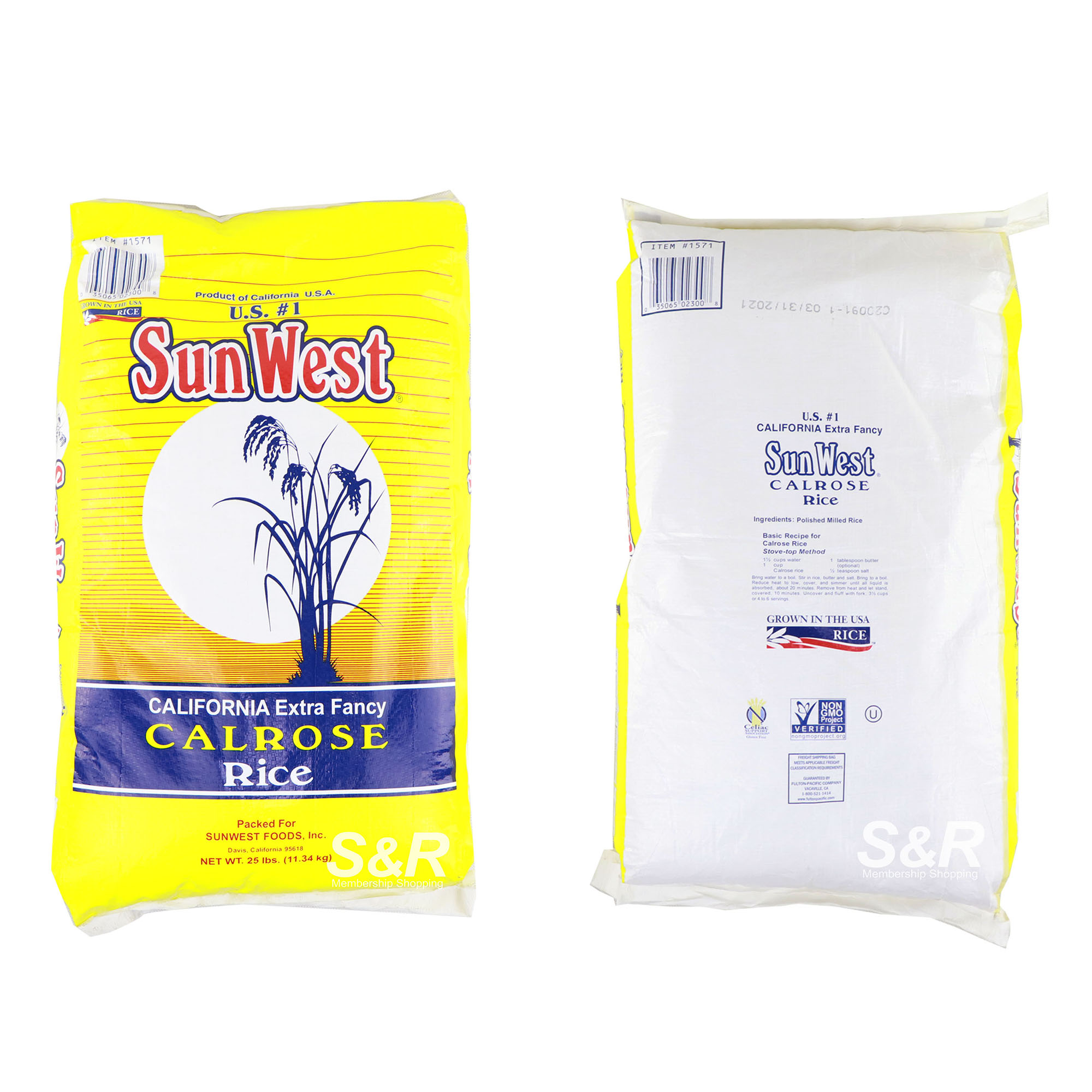 Sunwest Calrose Rice