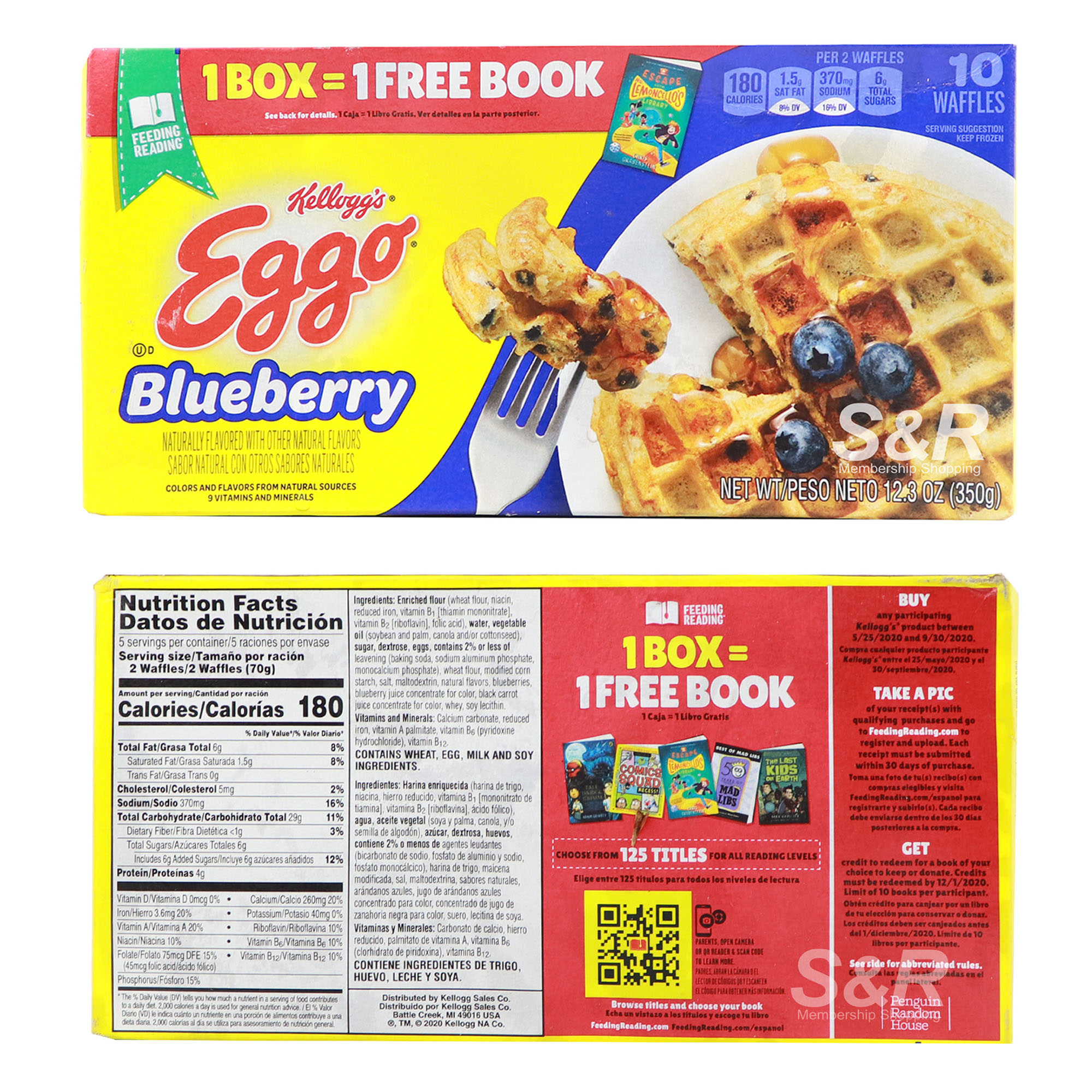Kellogg's Eggo Blueberry