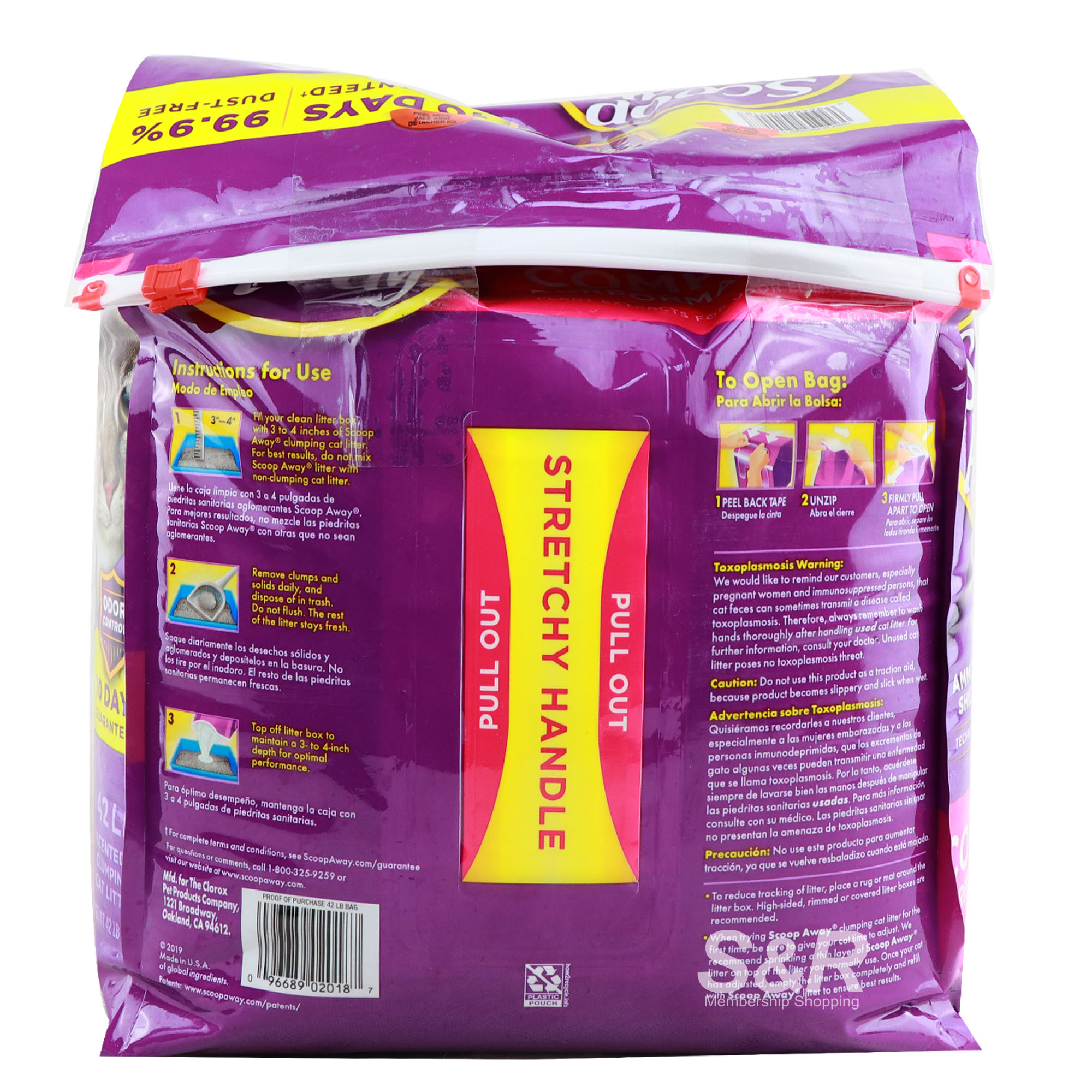Scoop Away Scented Clumping Cat Litter 19kg