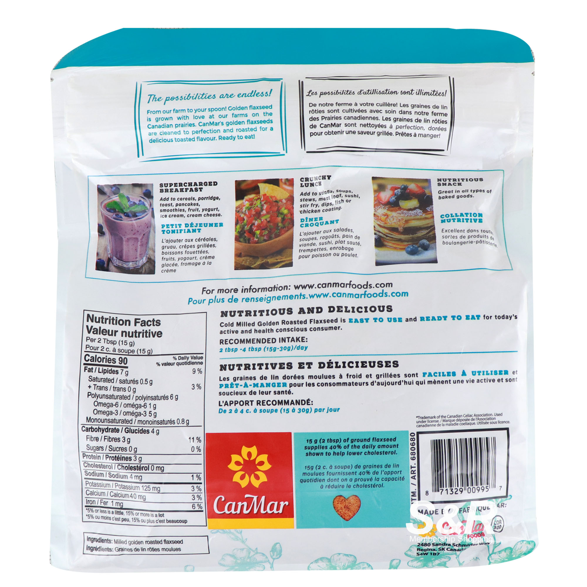 CanMar Roasted Flax Seed