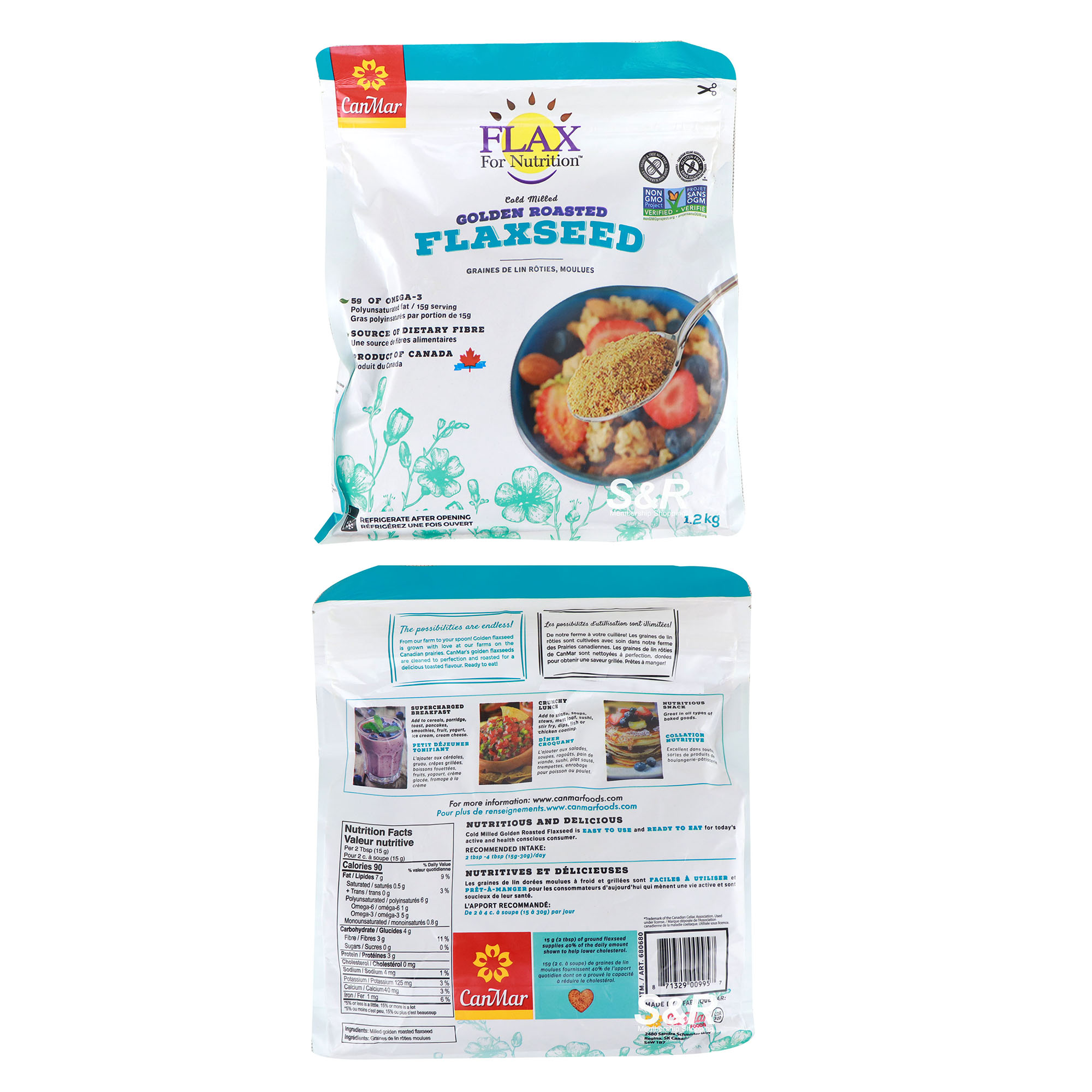 CanMar Roasted Flax Seed