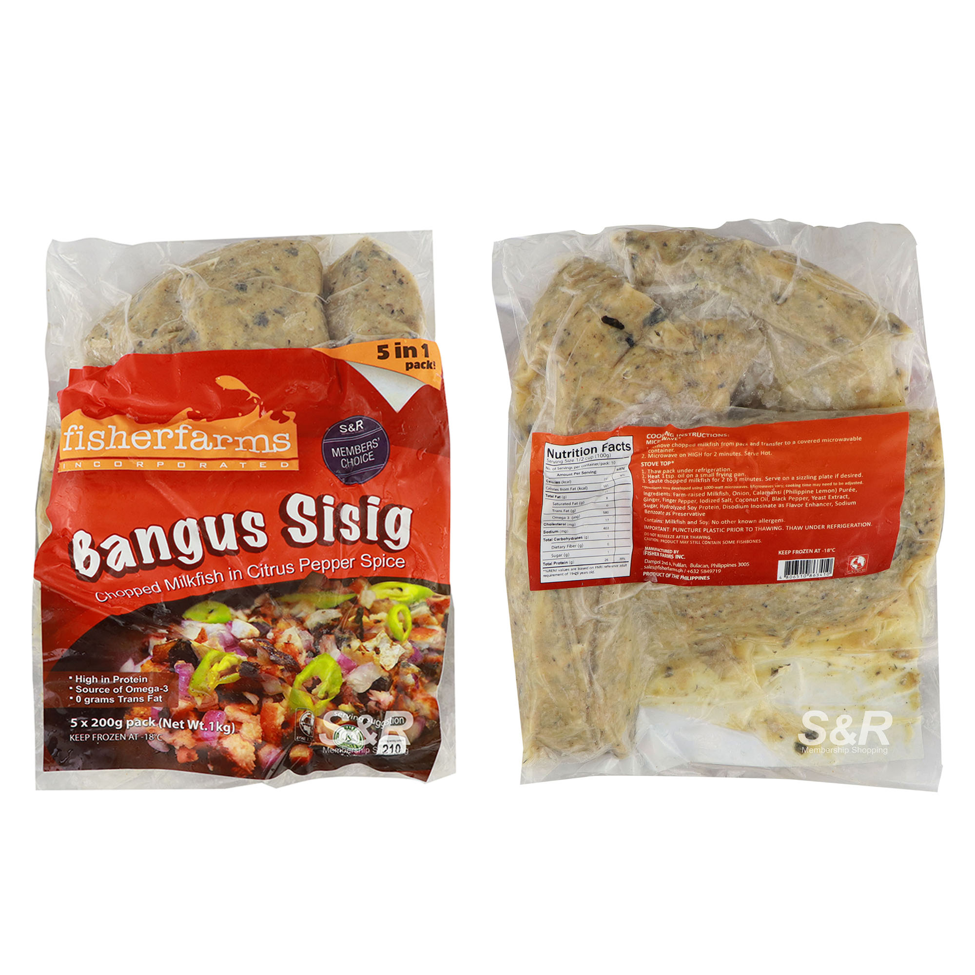 Fisherfarms Inc. Bangus Sisig