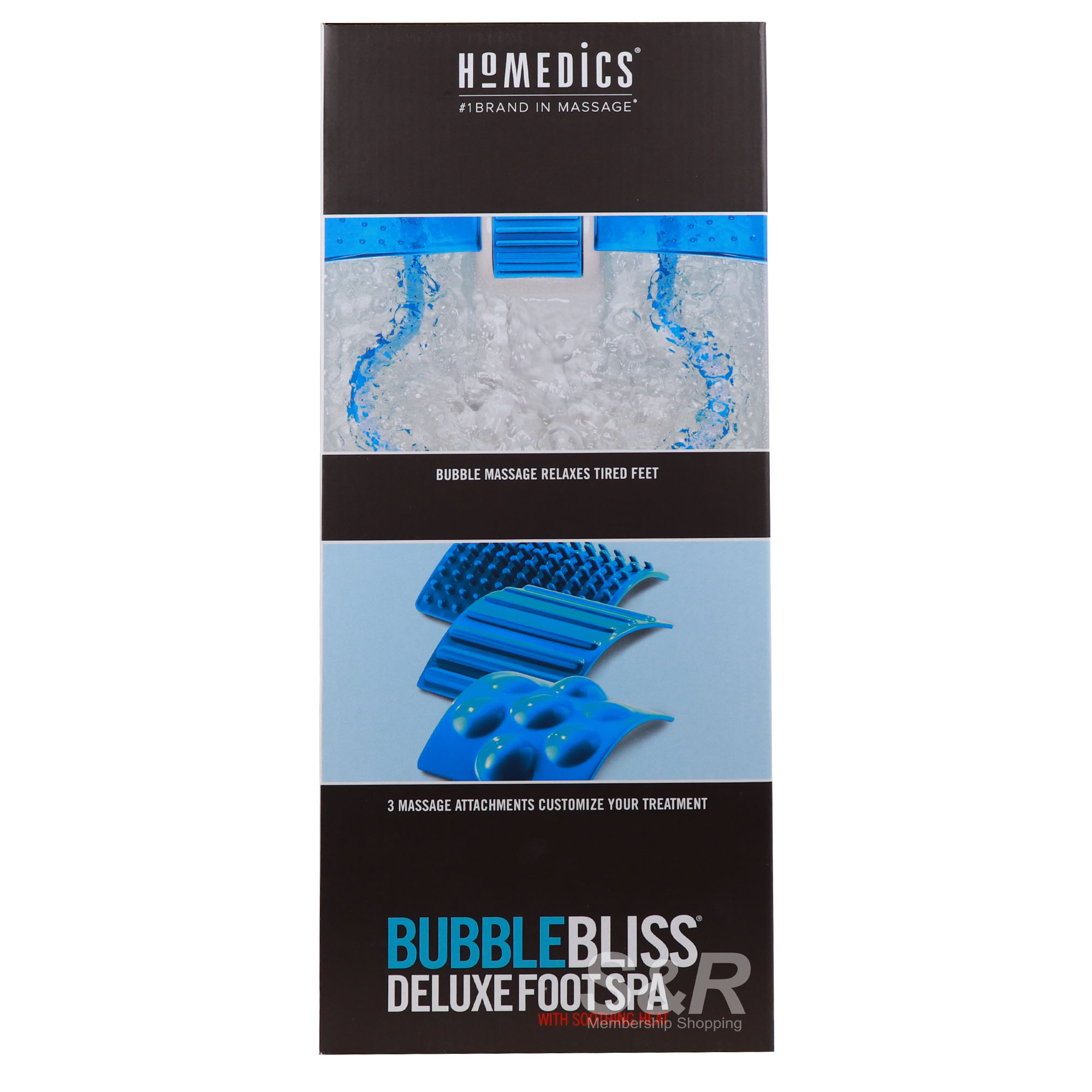 Homedics Bubblebliss Deluxe Foot Spa FB50