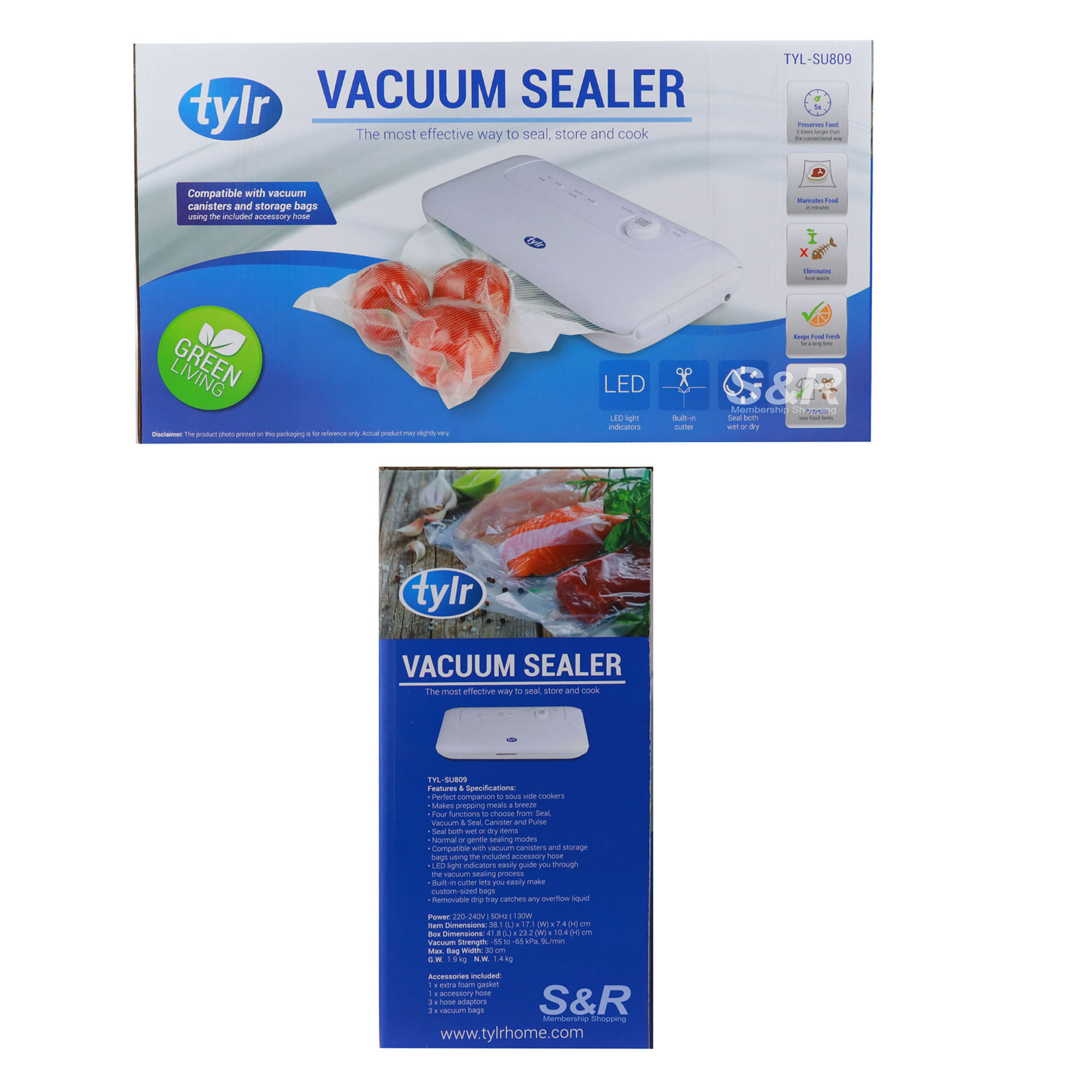 Tylr Vacuum Sealer TYLSU908