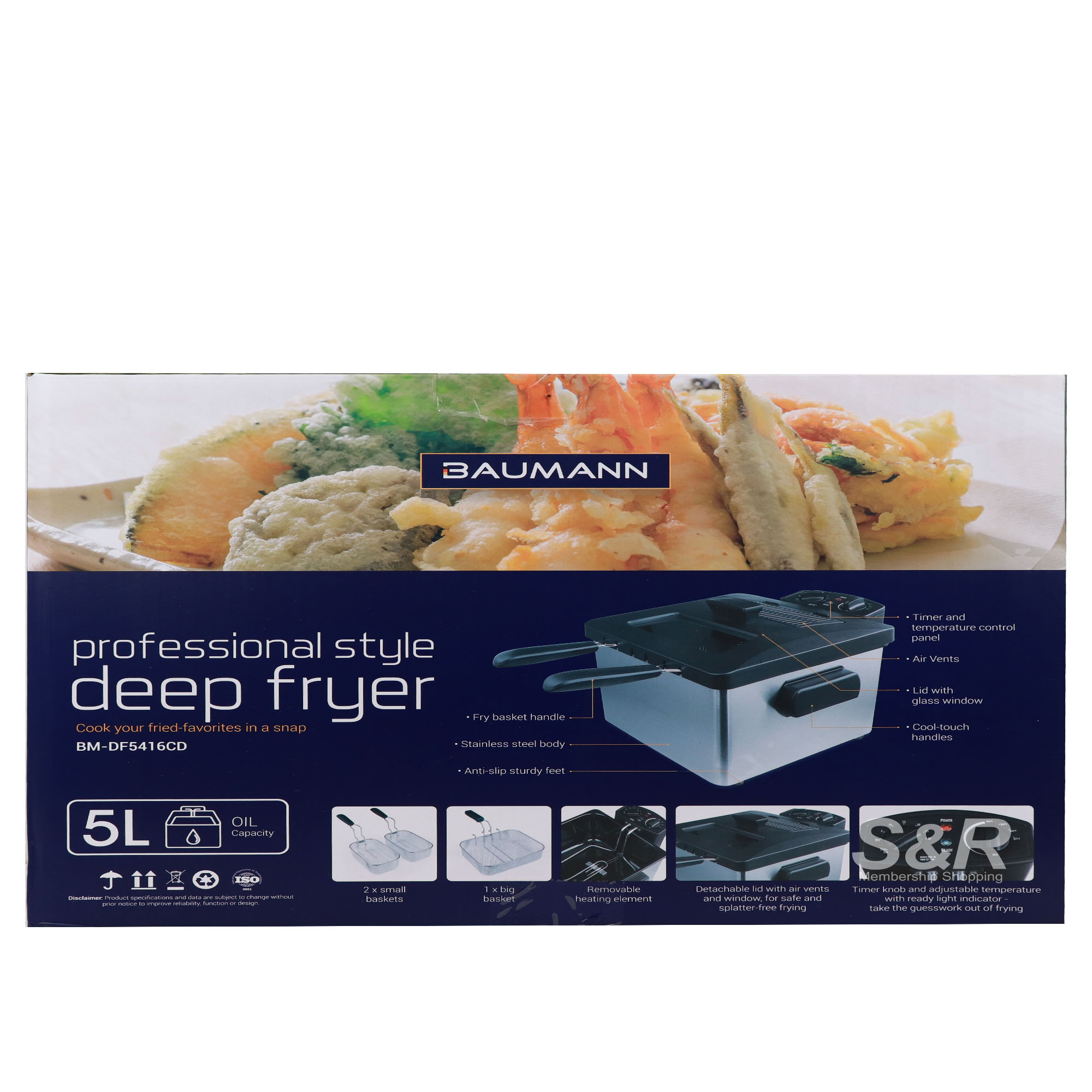 Baumann Deep Fryer