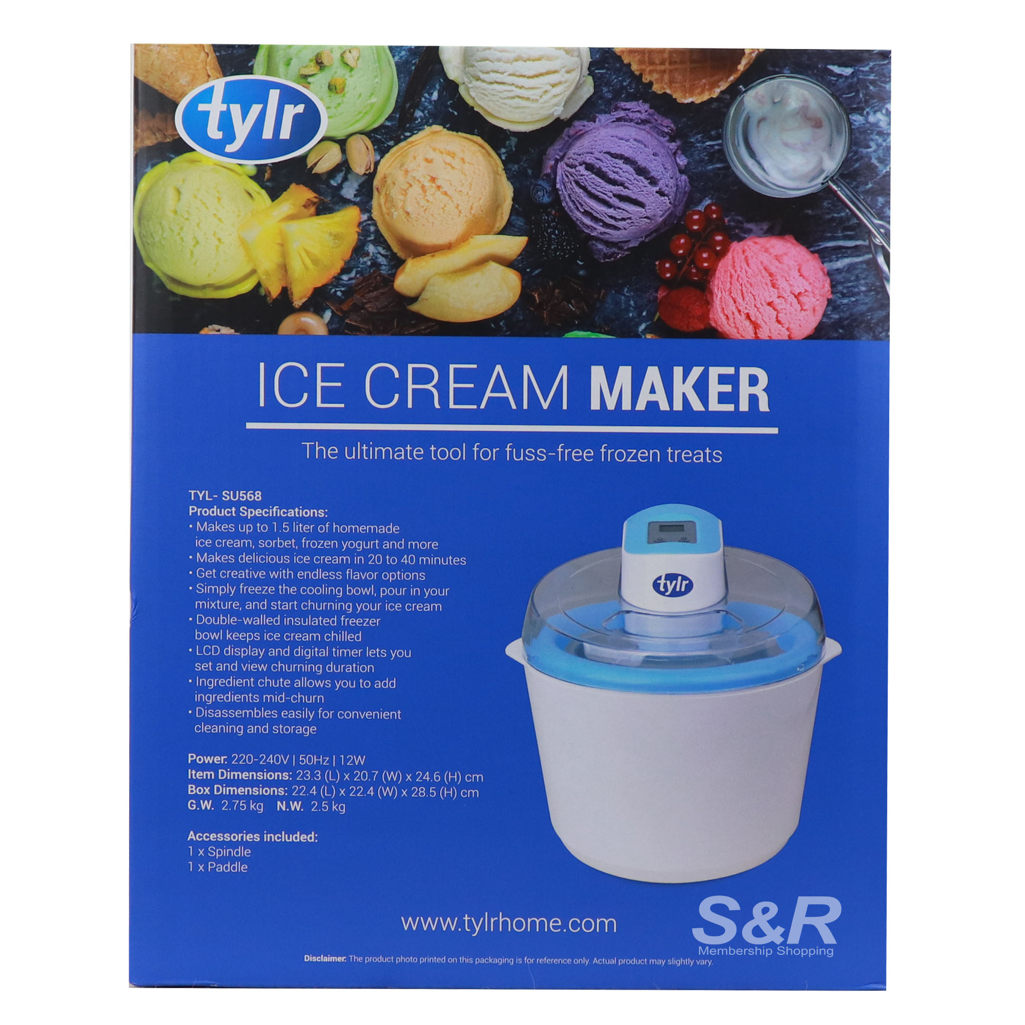 Tylr Ice Cream Maker