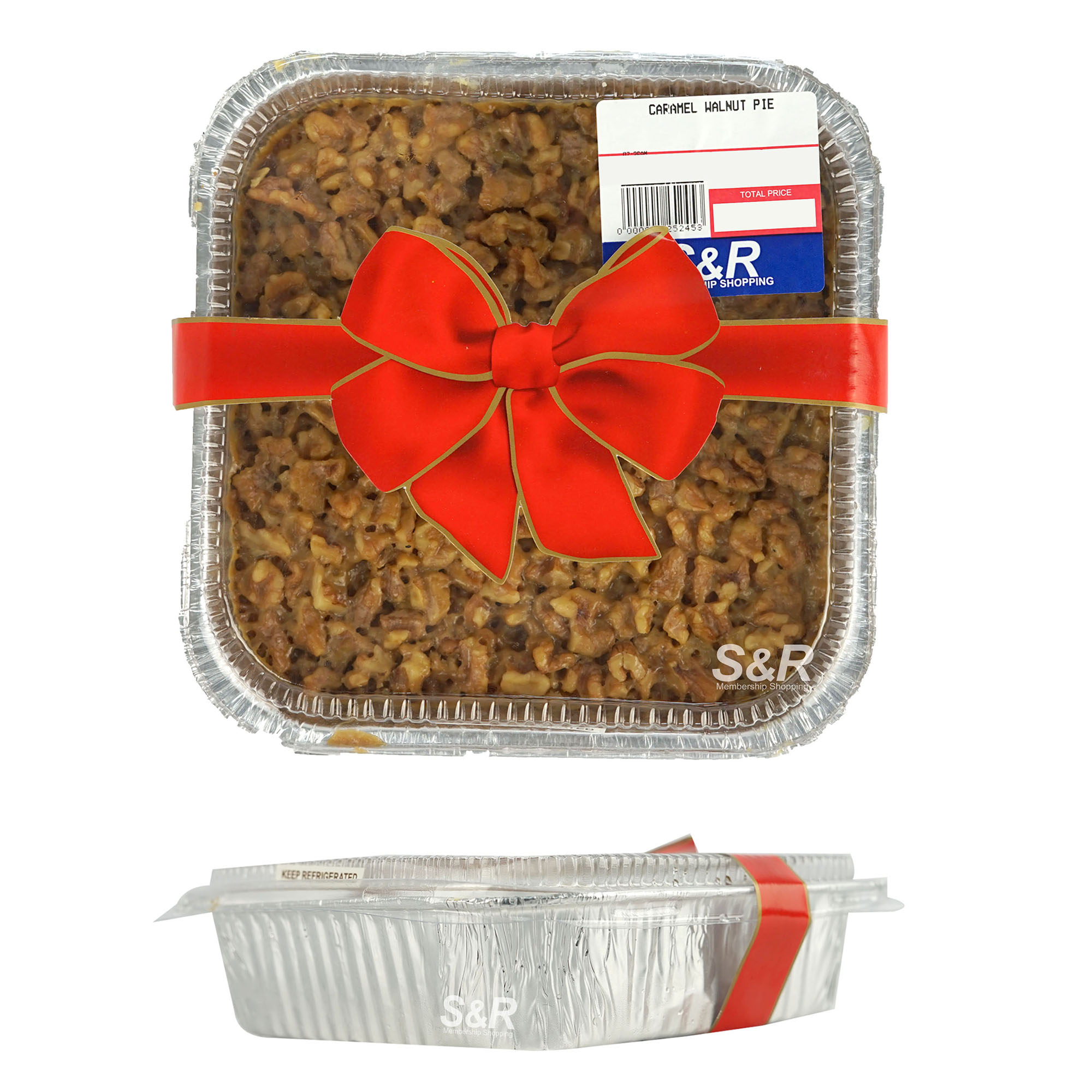 S&R Caramel Walnut Pie