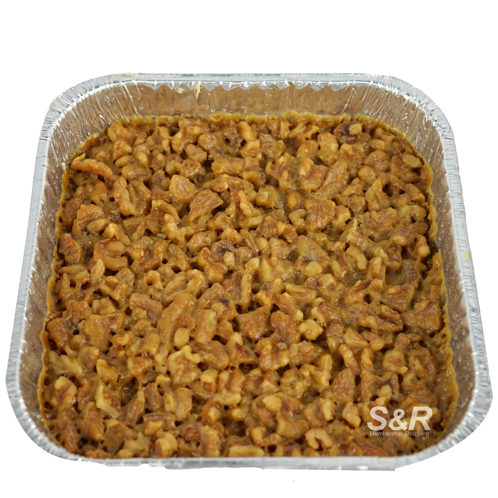 S&R Caramel Walnut Pie