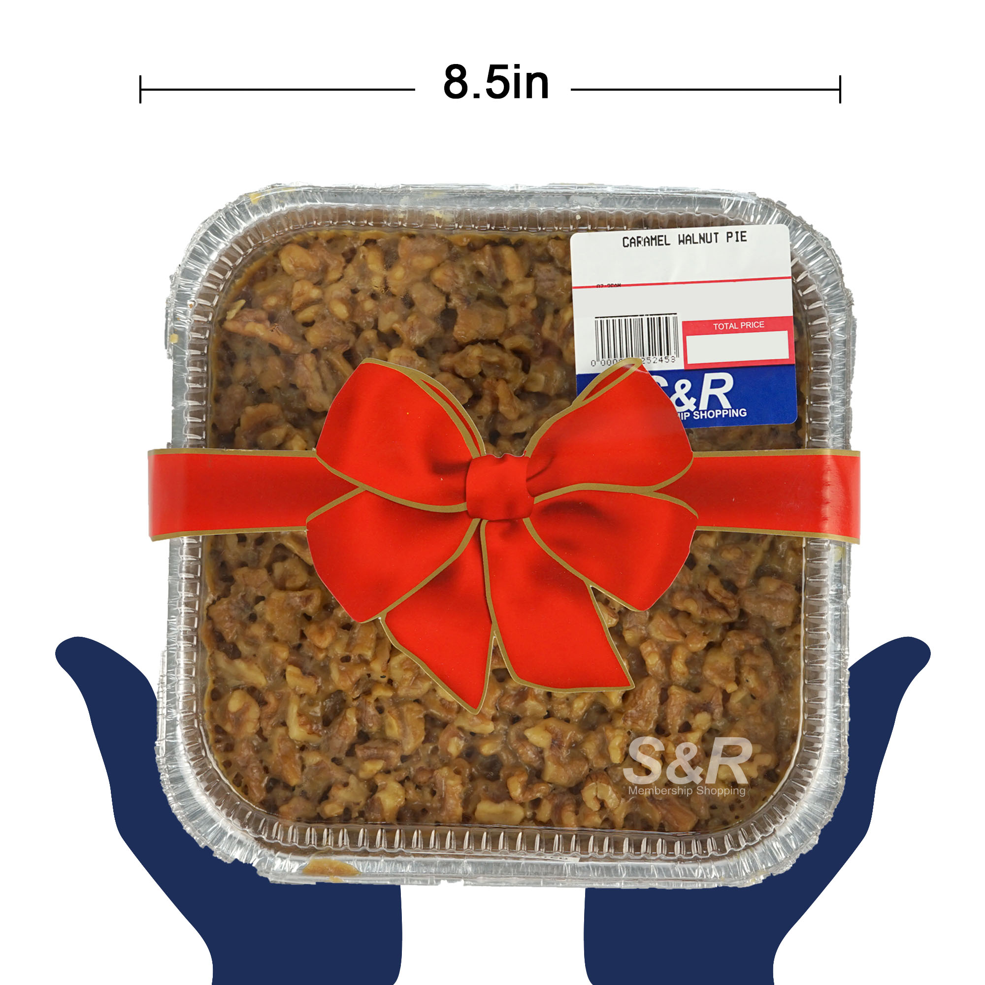 S&R Caramel Walnut Pie