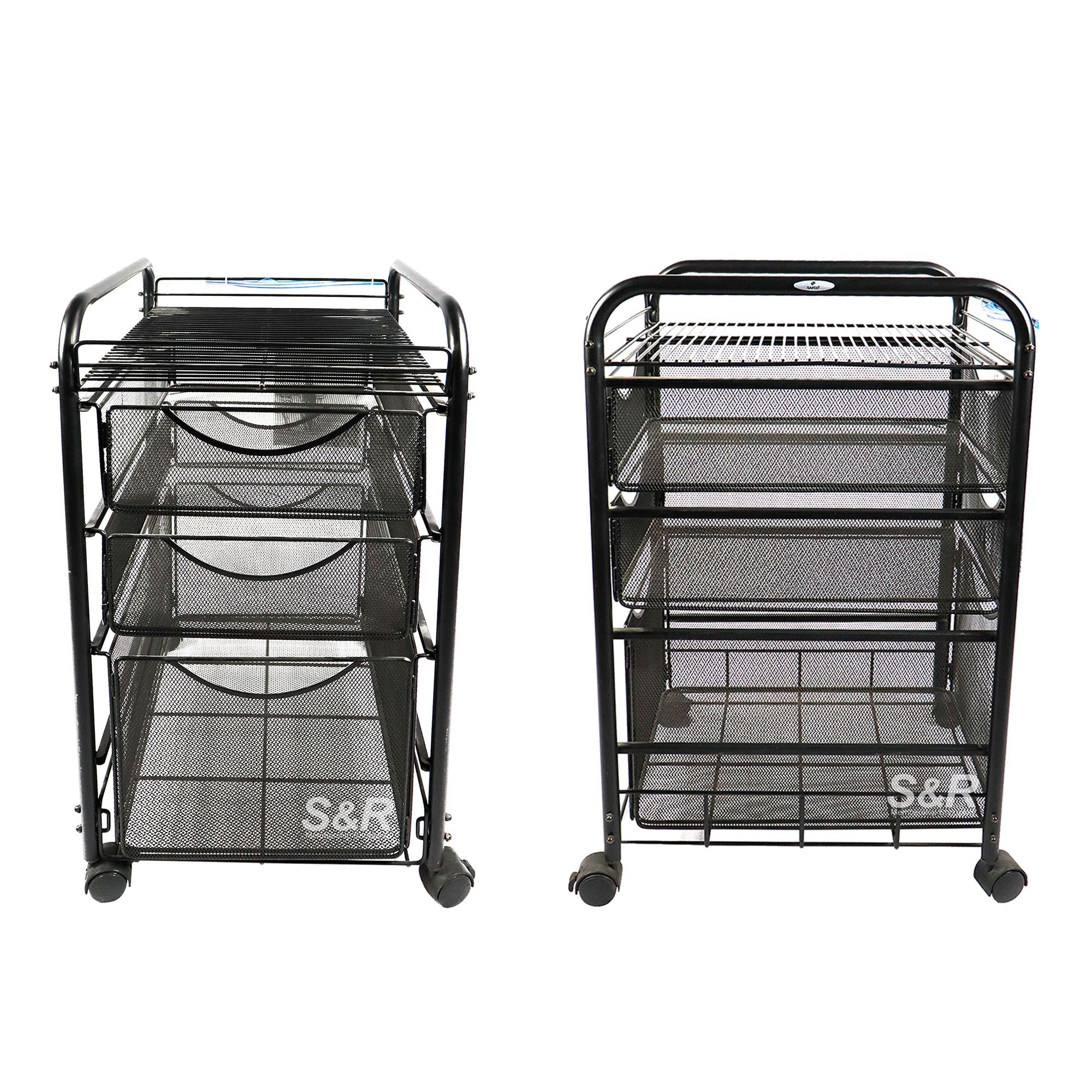 Safco Onyx Steel Mesh File Cart 1pc