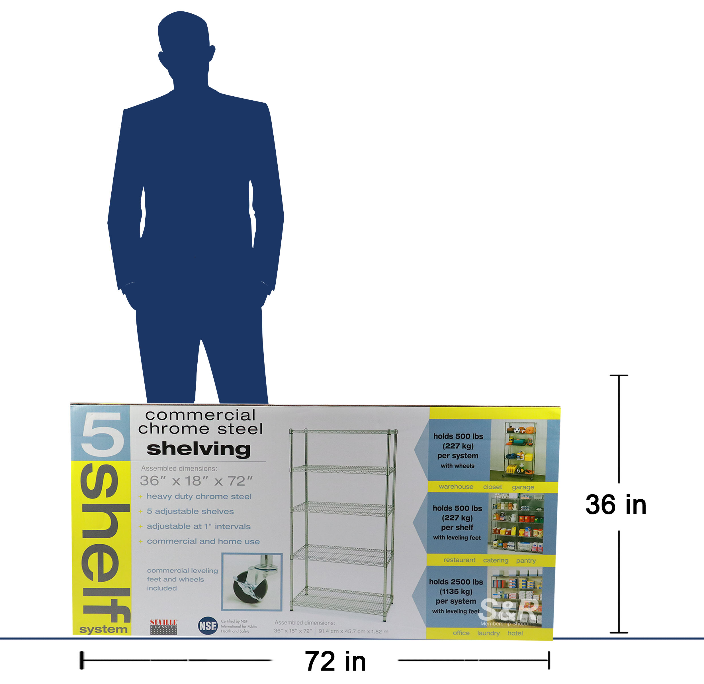 Seville Shelving System