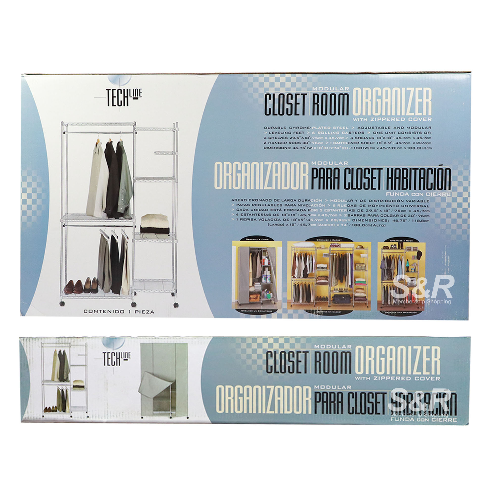 Seville Modular Closet Organizer