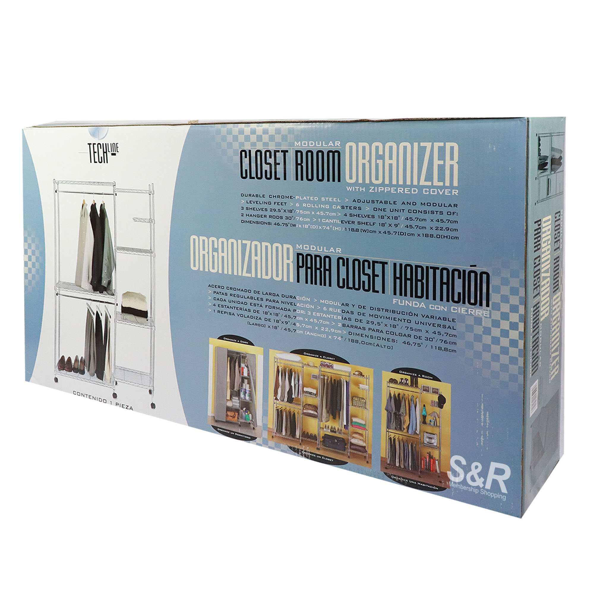 Seville Modular Closet Organizer