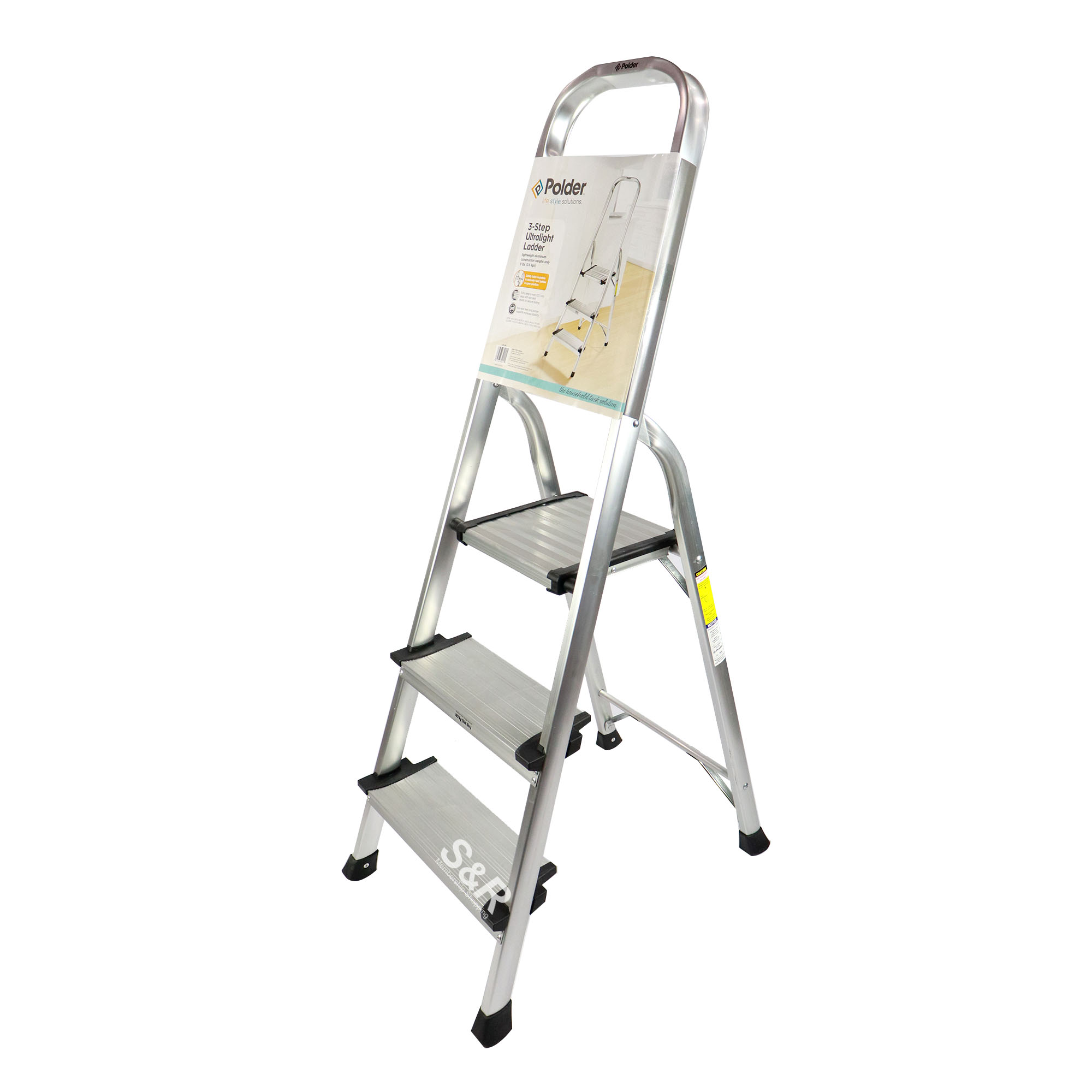 Polder 3-step Foldable Ultralight Ladder