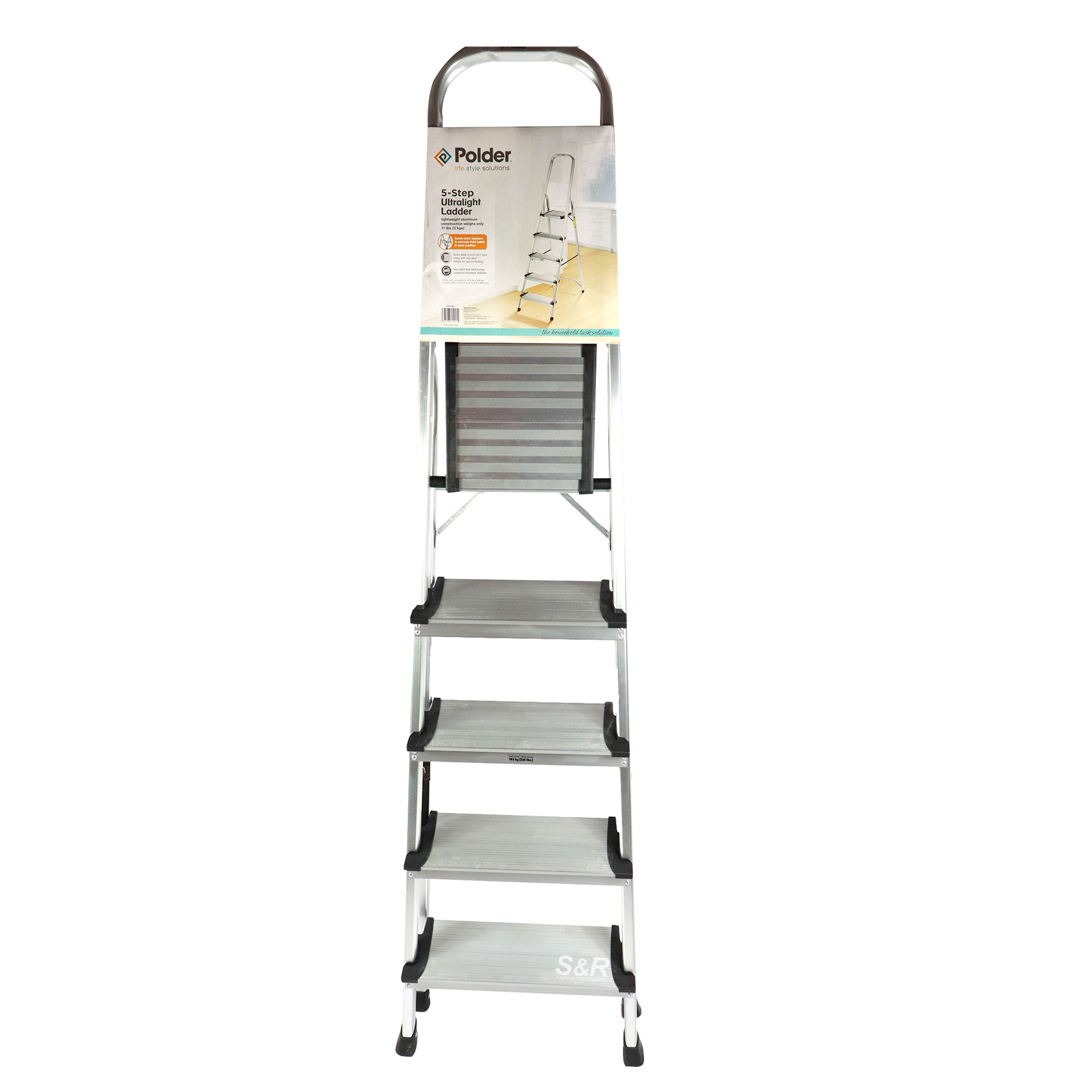 Polder 5-step Foldable Ultralight Ladder