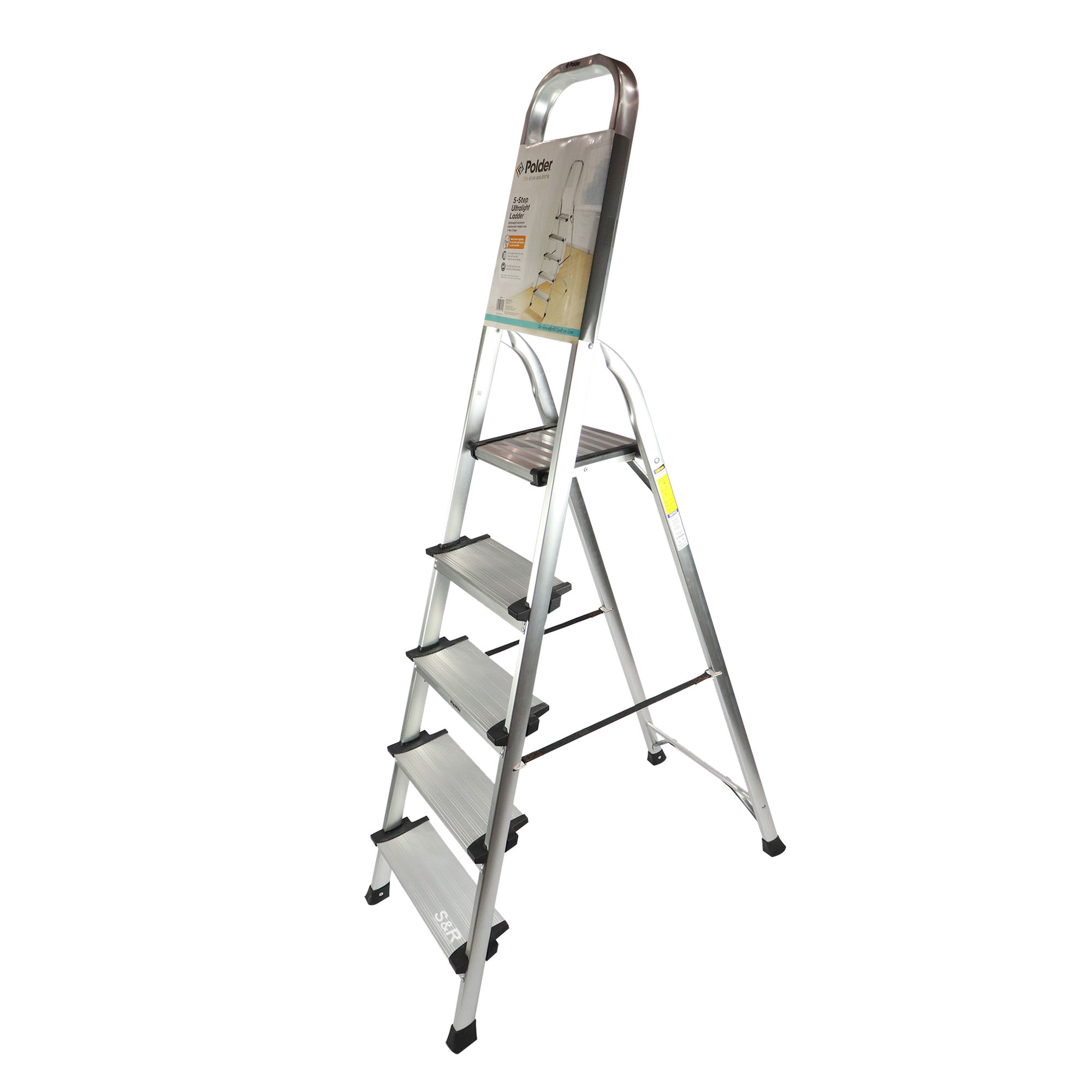 Polder 5-step Foldable Ultralight Ladder