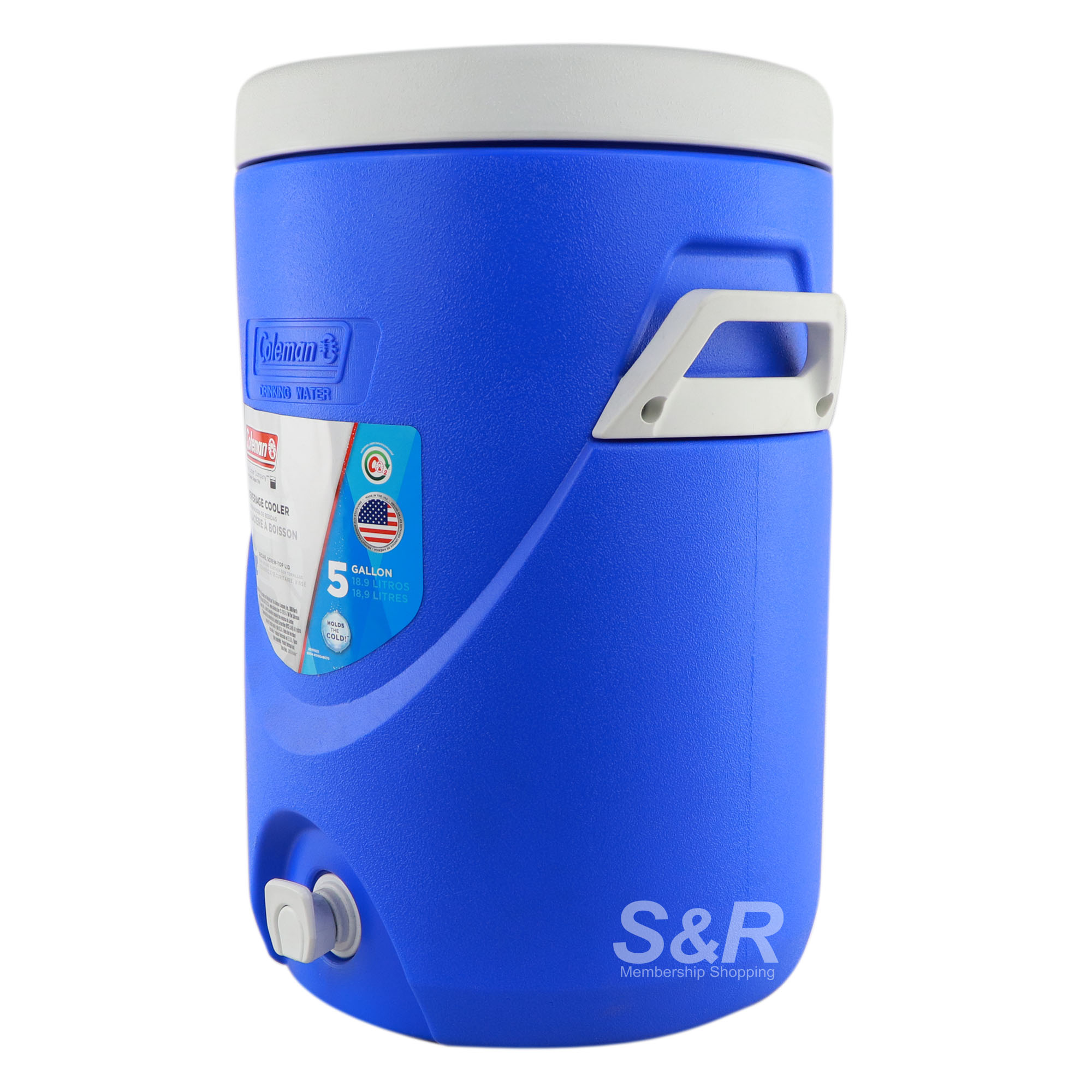 Coleman Beverage Cooler Blue 1pc