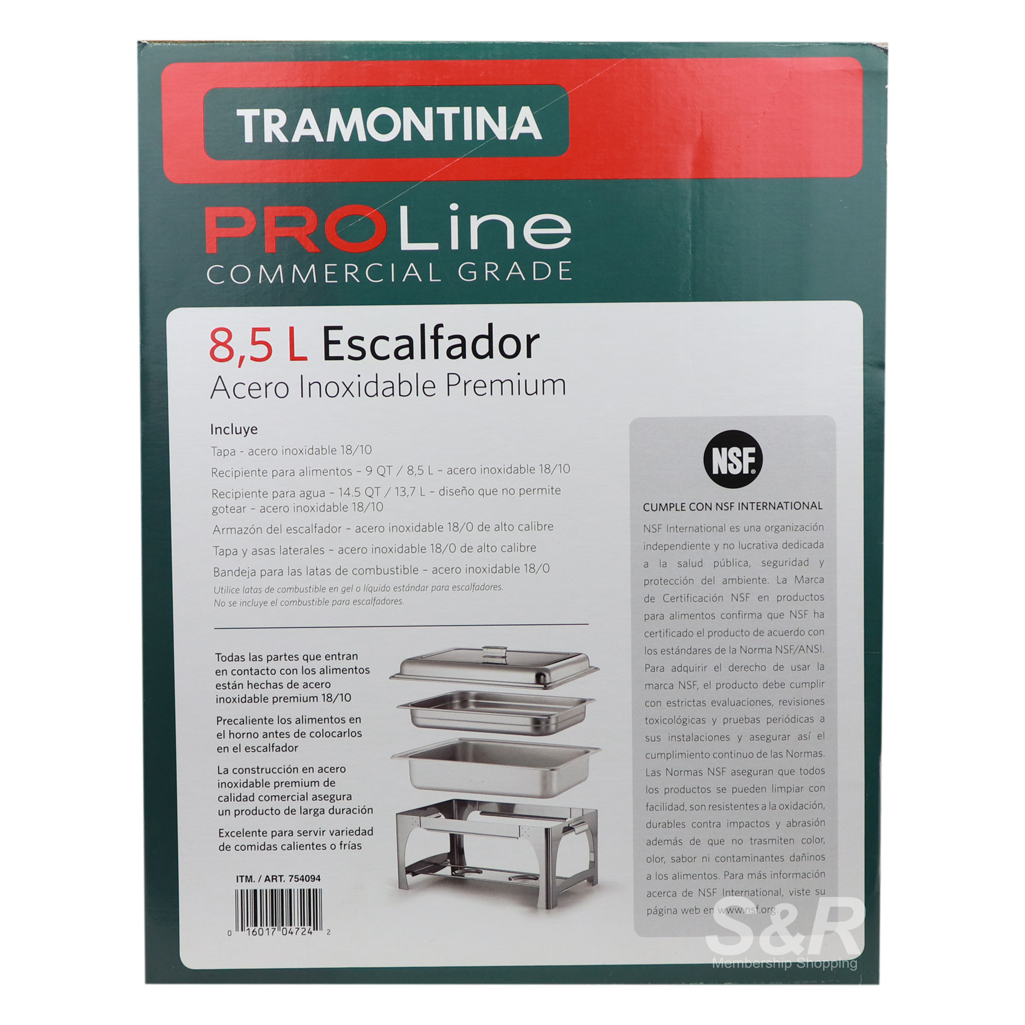 Tramontina PRO Line 9Qt 8.5L