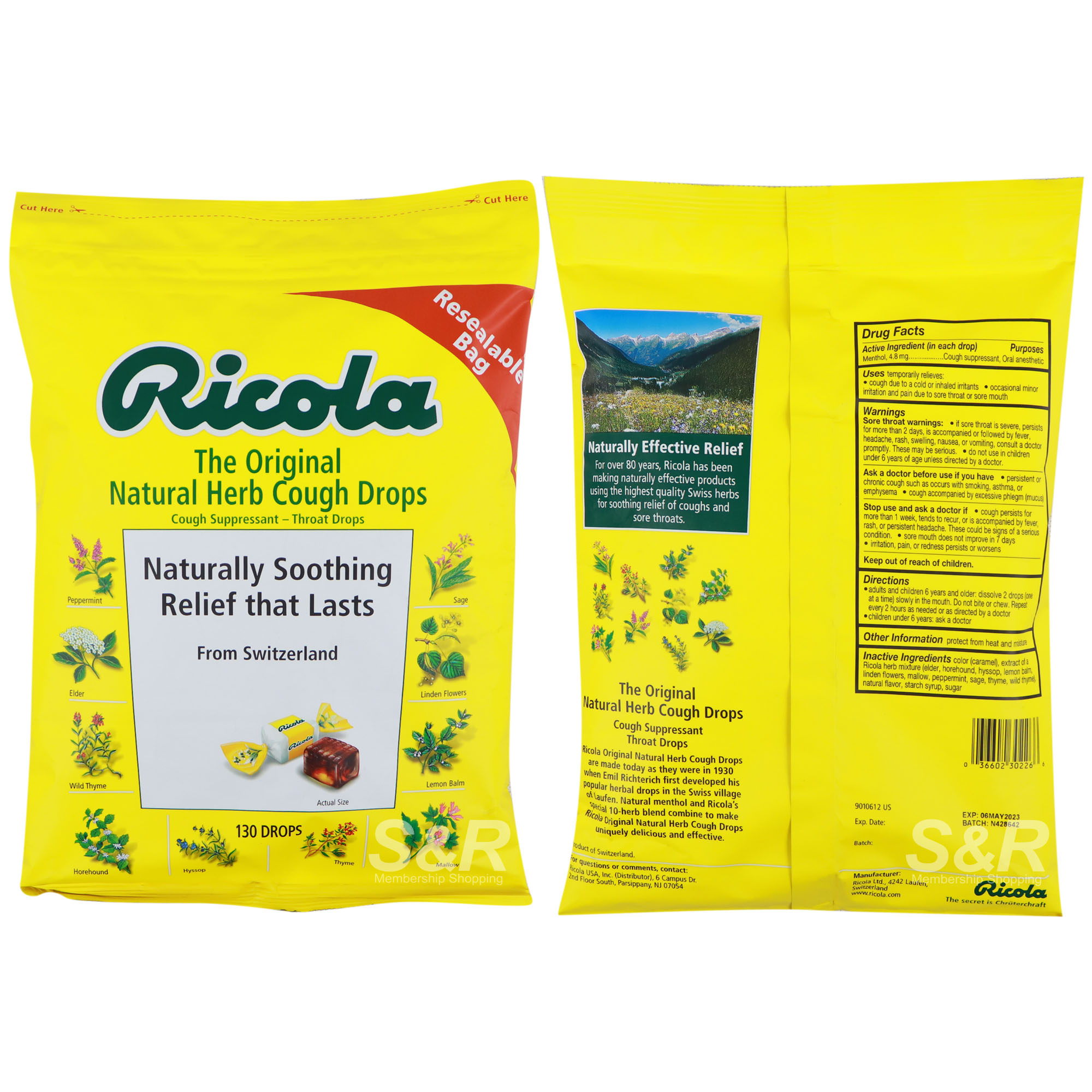 Ricola The Original Natural Herb