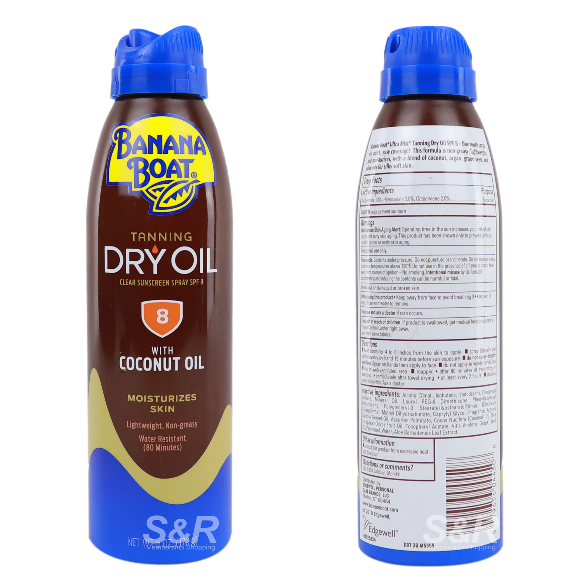 Banana Boat Tanning Dry Oil