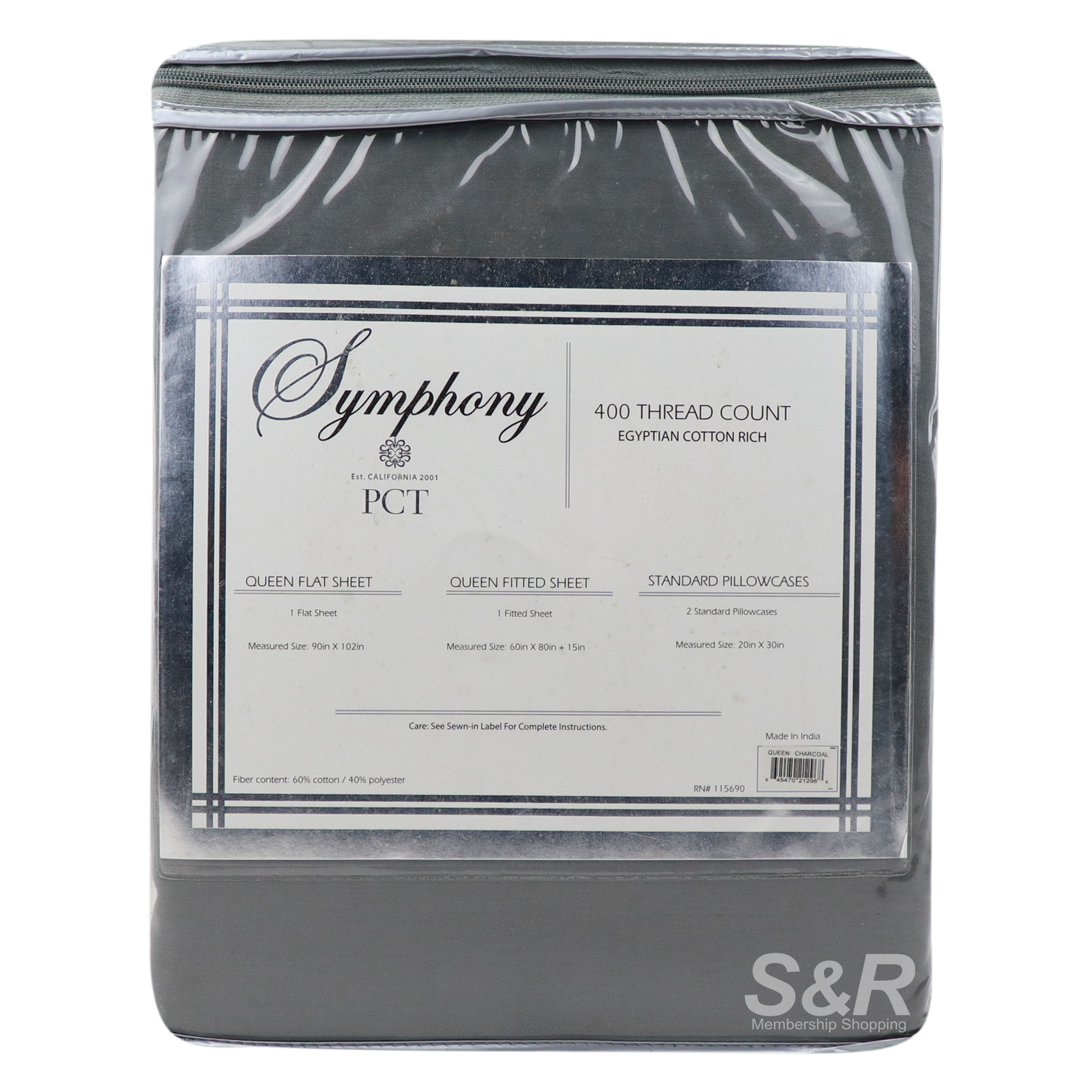 Symphony PCT Comfort Sheet
