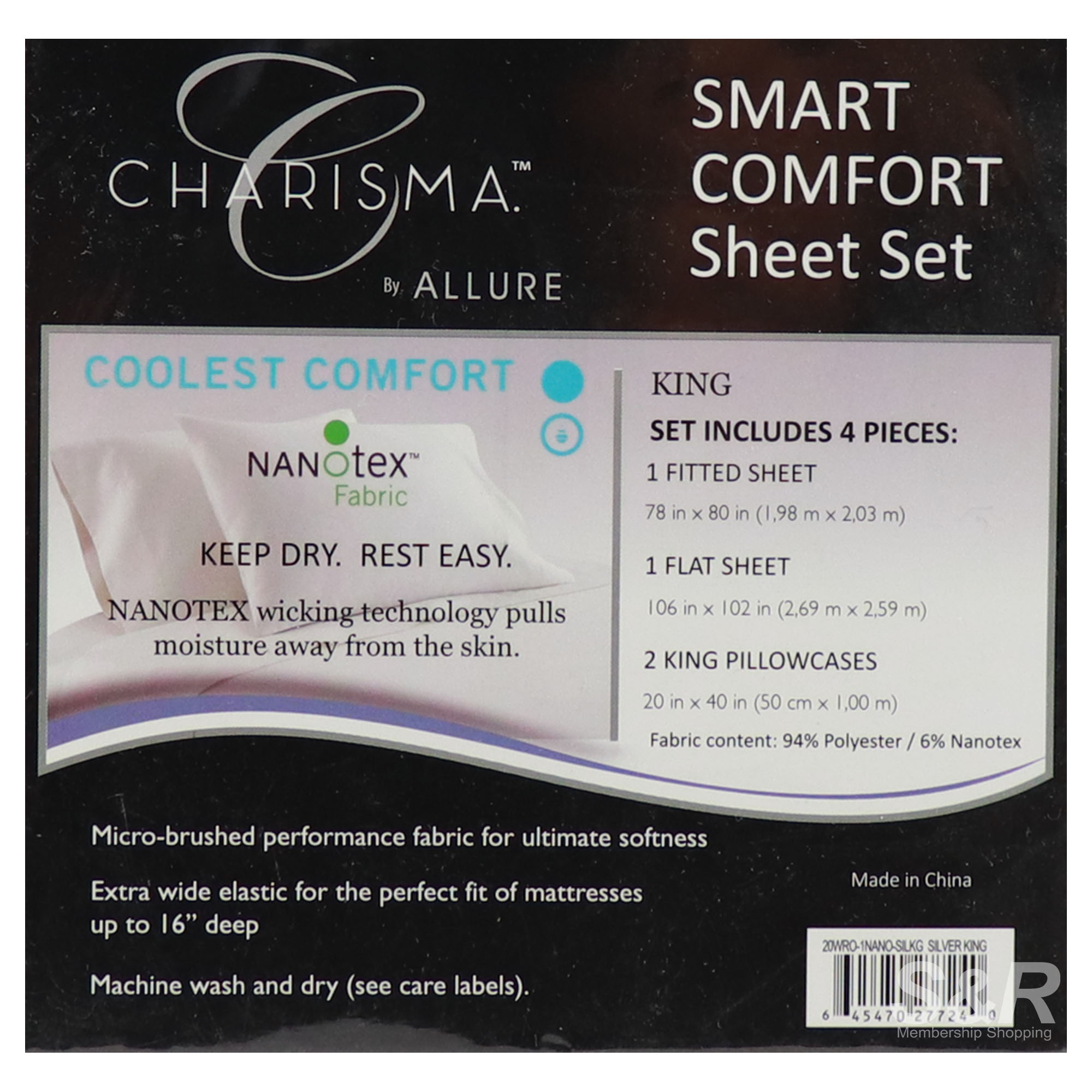Charisma Nanotex Fabric