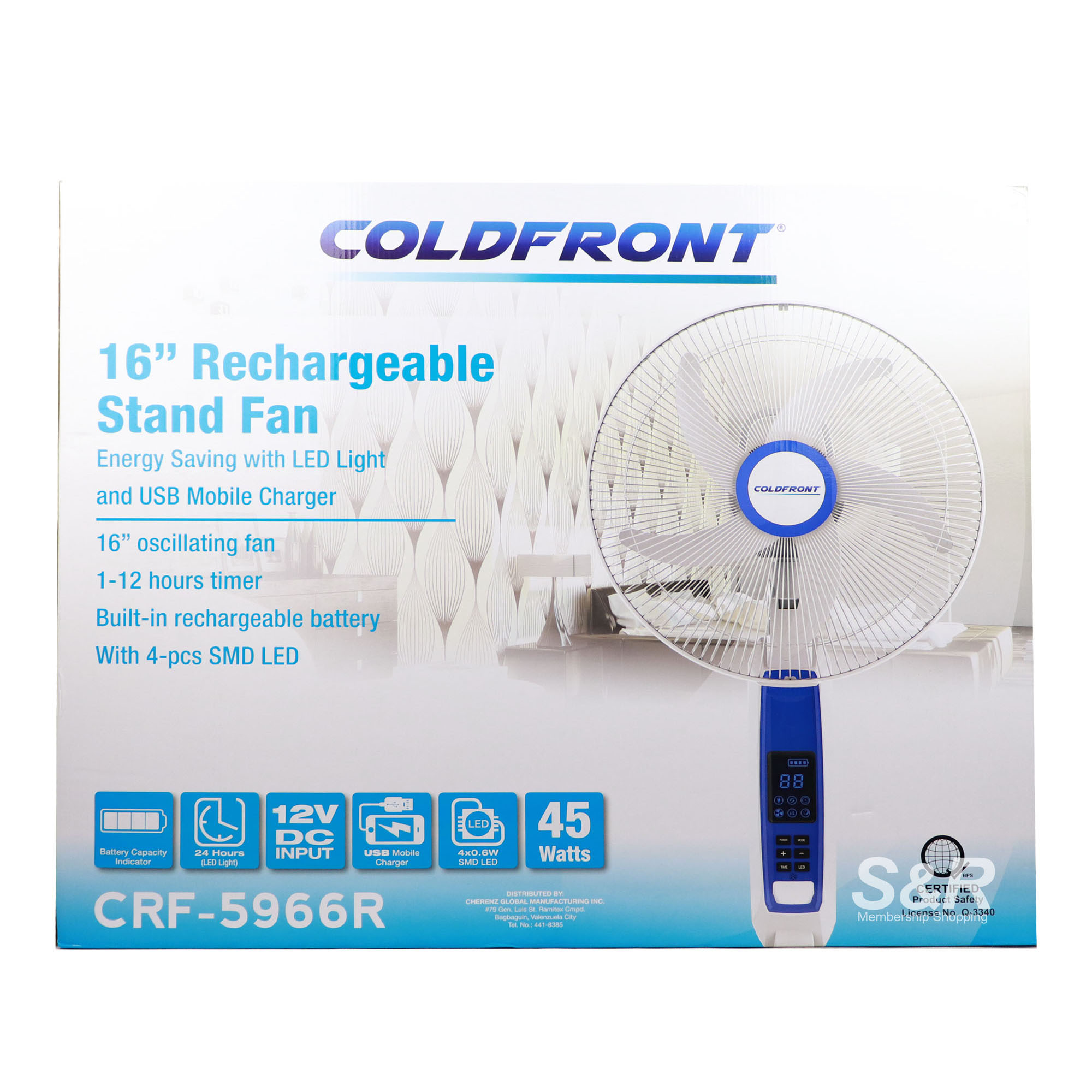 Coldfront Stand Fan