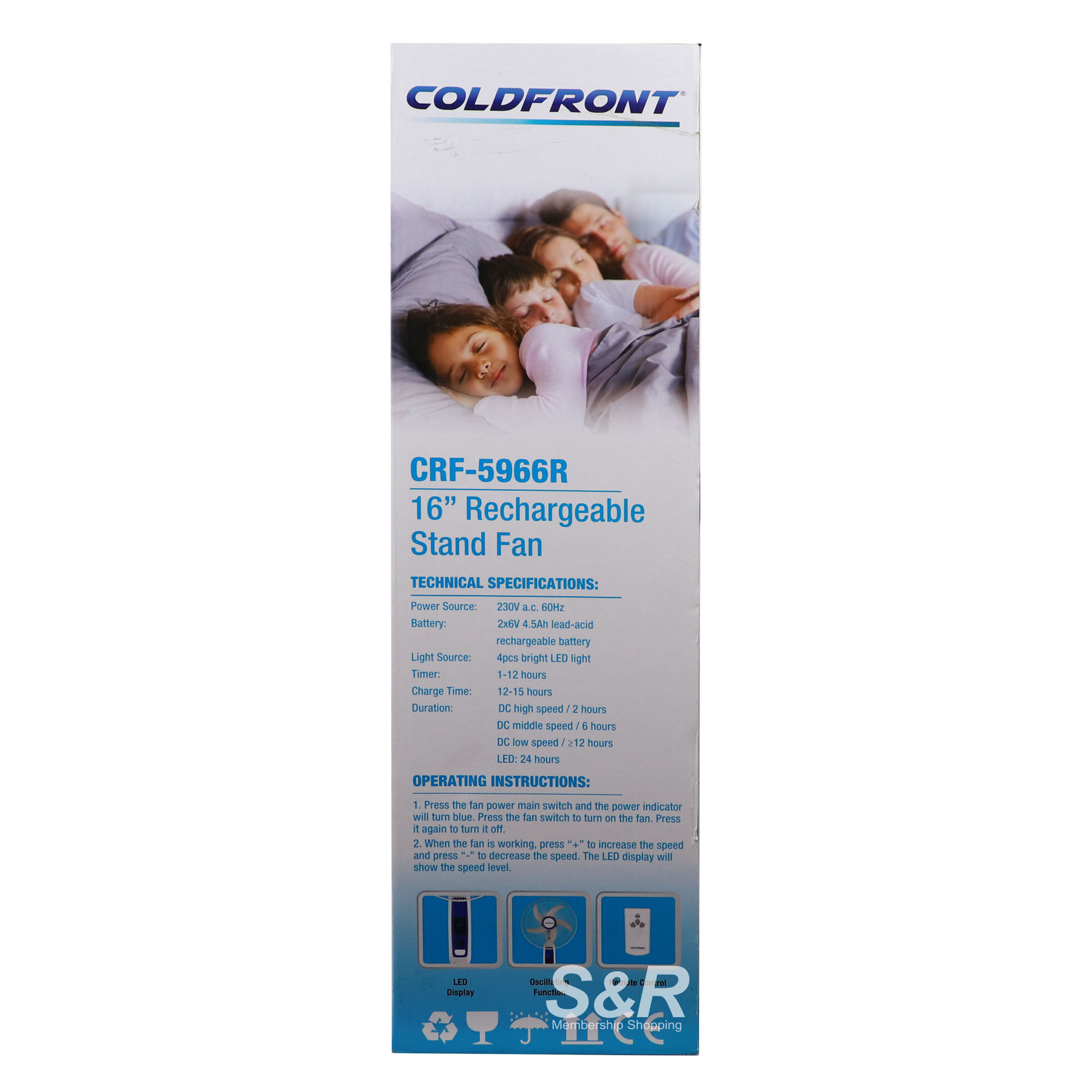 Coldfront Stand Fan