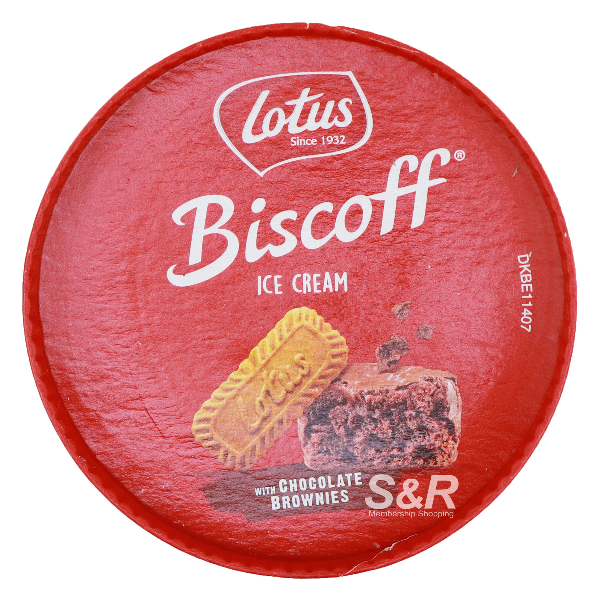 Lotus Biscoff Chocolate Brownies Ice Cream 460mL
