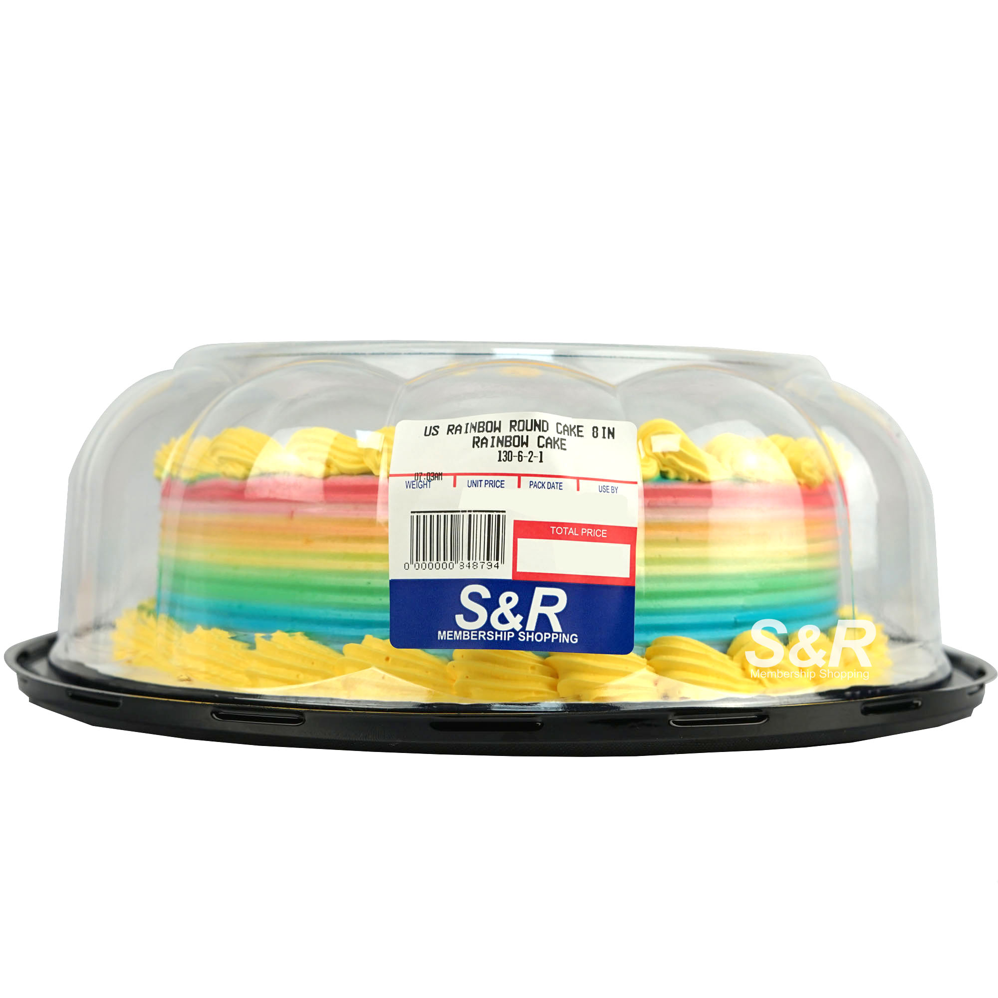 S&R Rainbow Cake