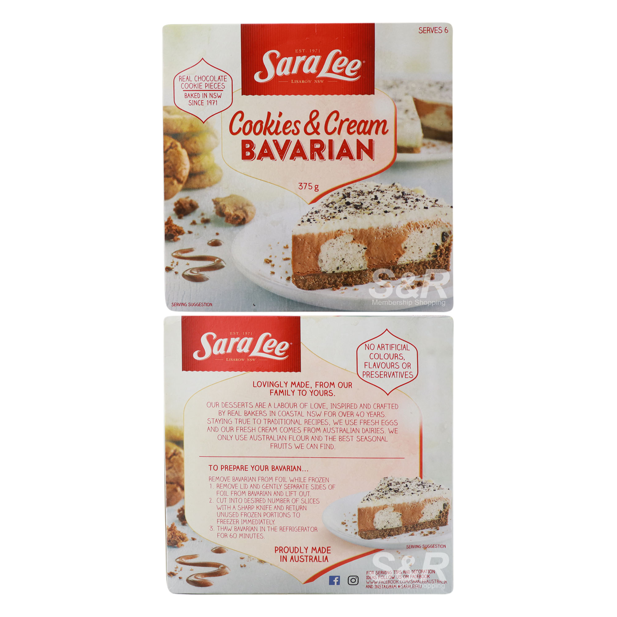 Sara Lee Cookies ‘N Cream