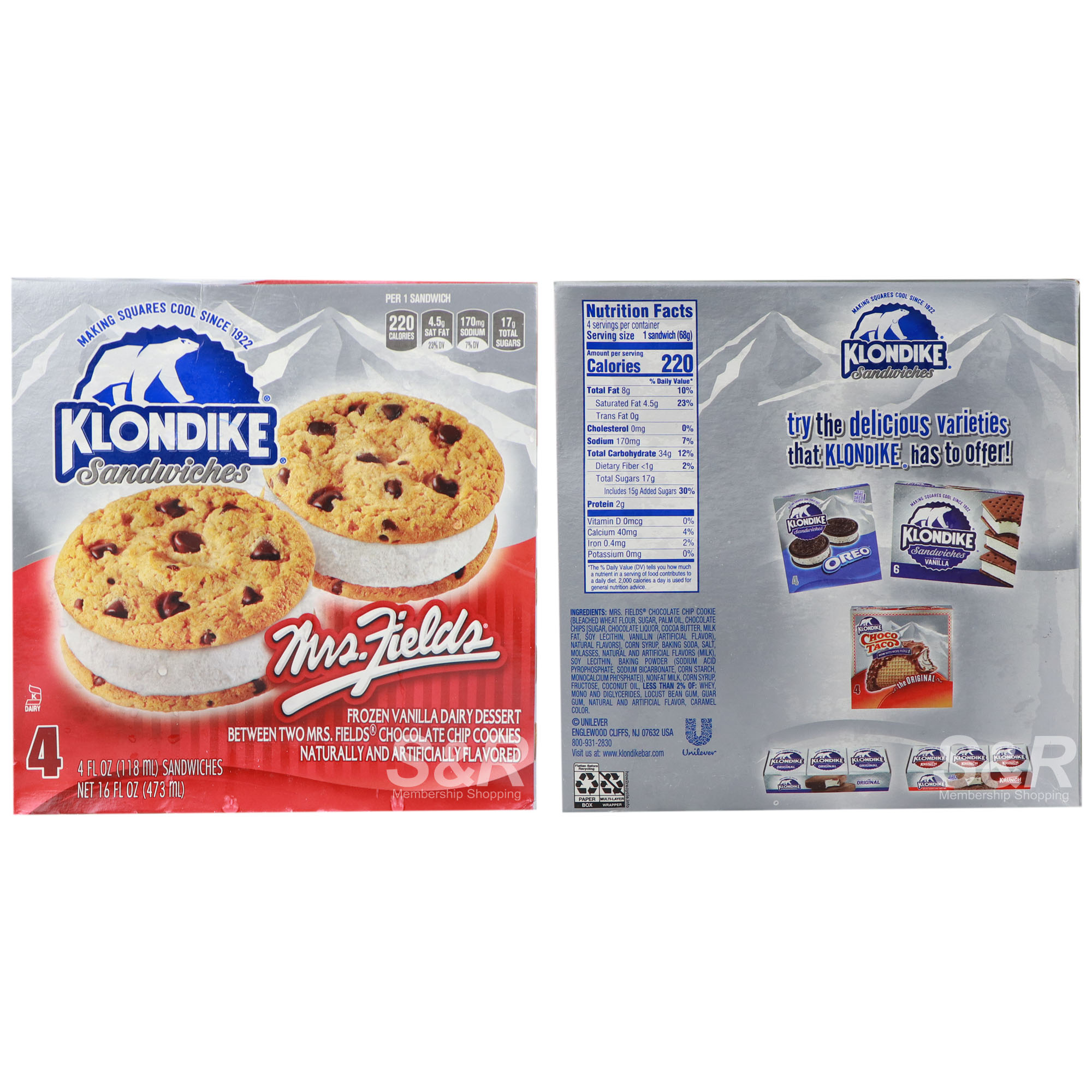 Klondike Sandwiches