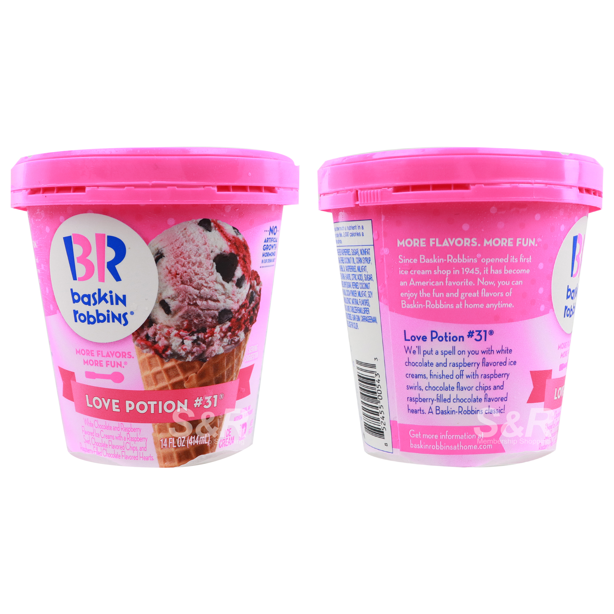 Baskin Robbin's Love Potion #31