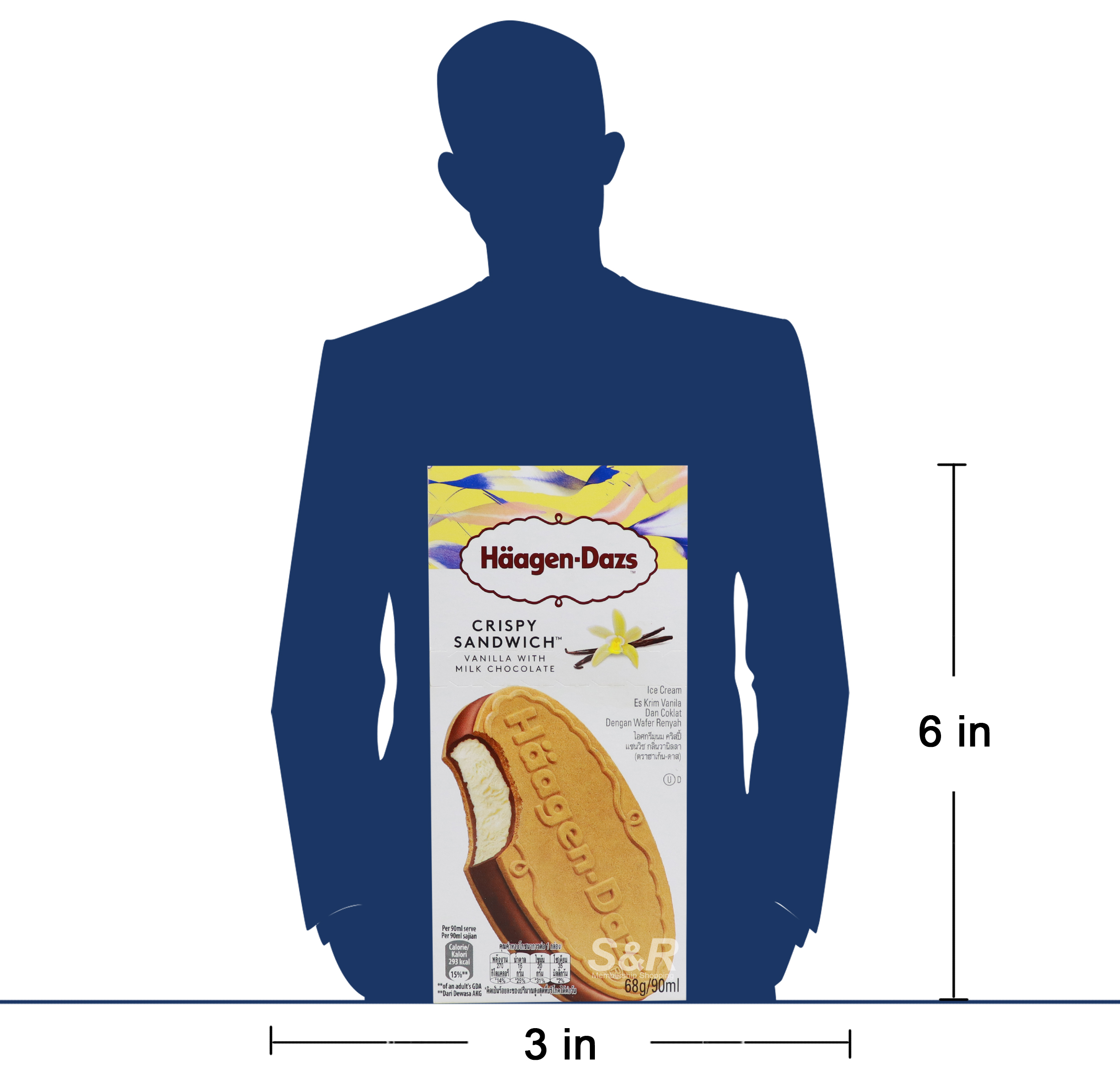 Haagen-Dazs Crispy Sandwich