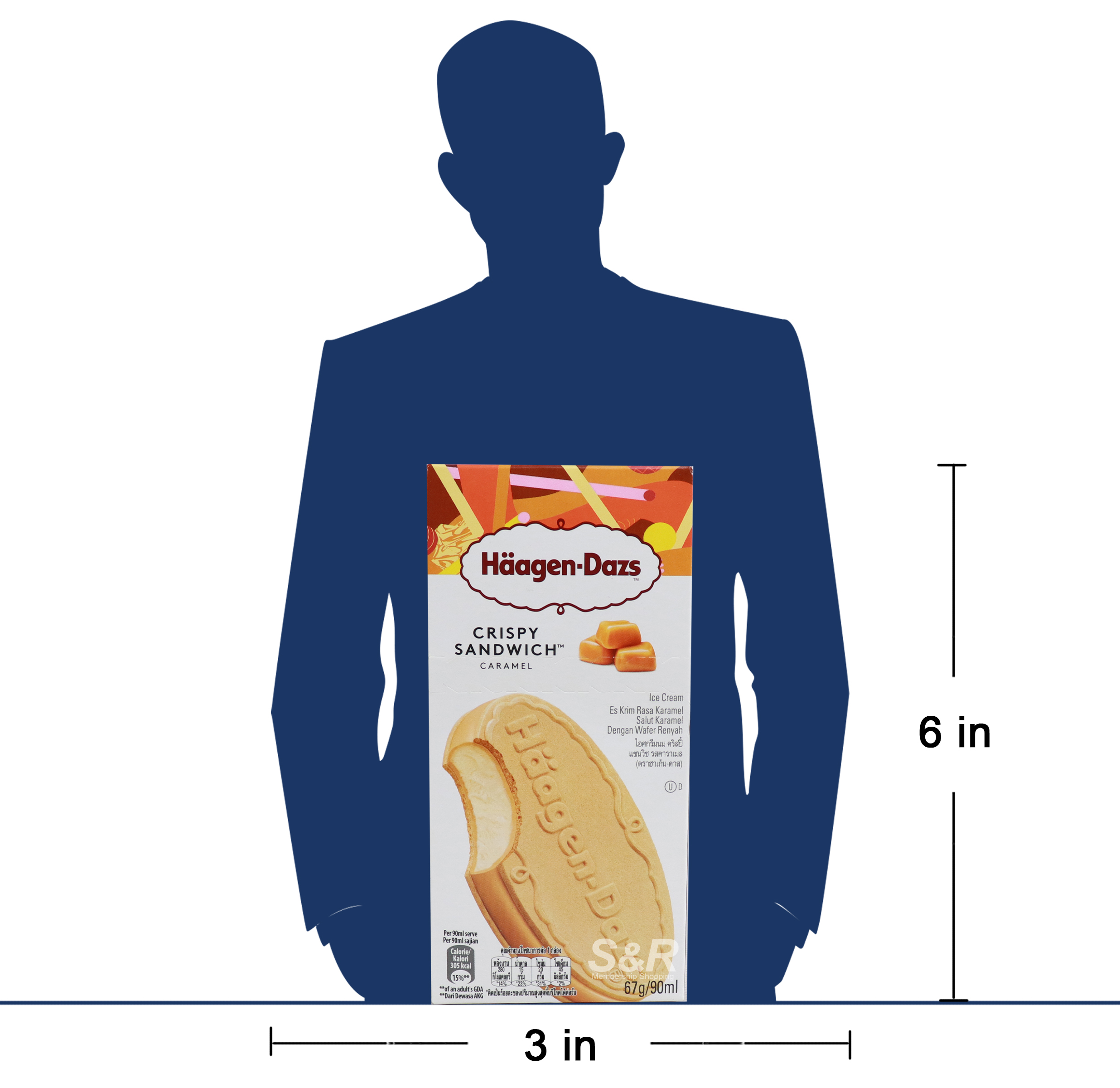 Haagen-Dazs Crispy Sandwich