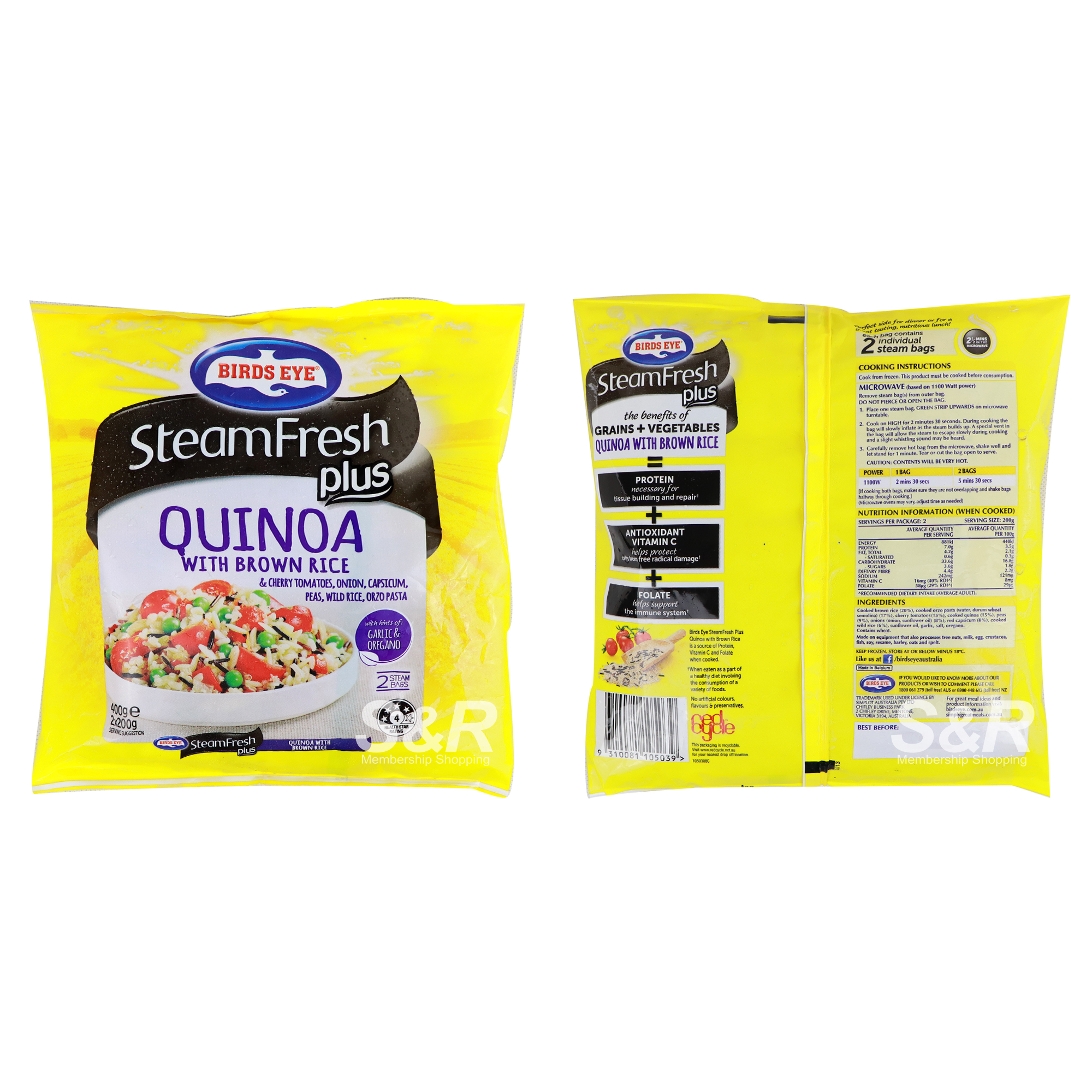 Birdseye Quinoa with Brown Rice