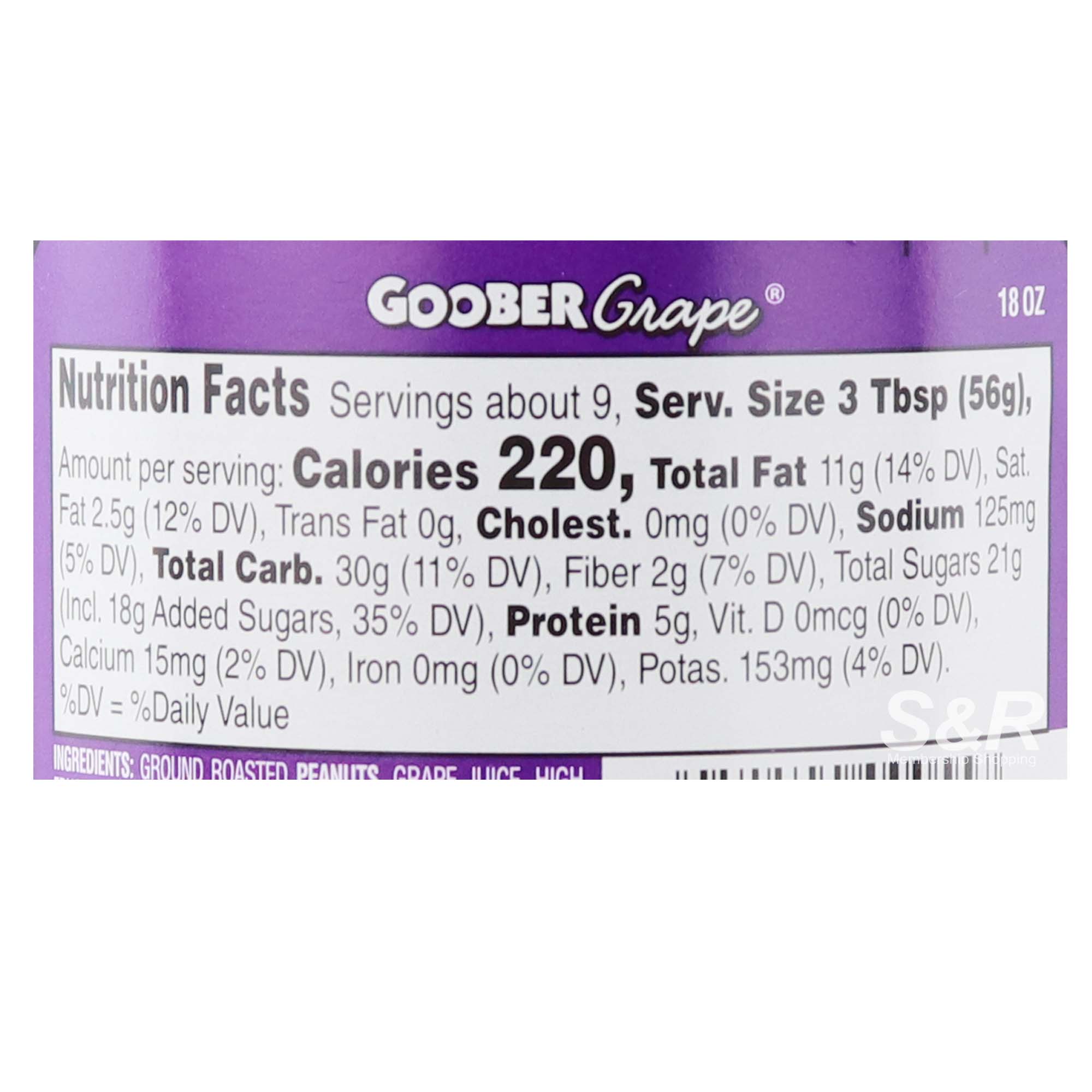 Smucker’s Goober Grape
