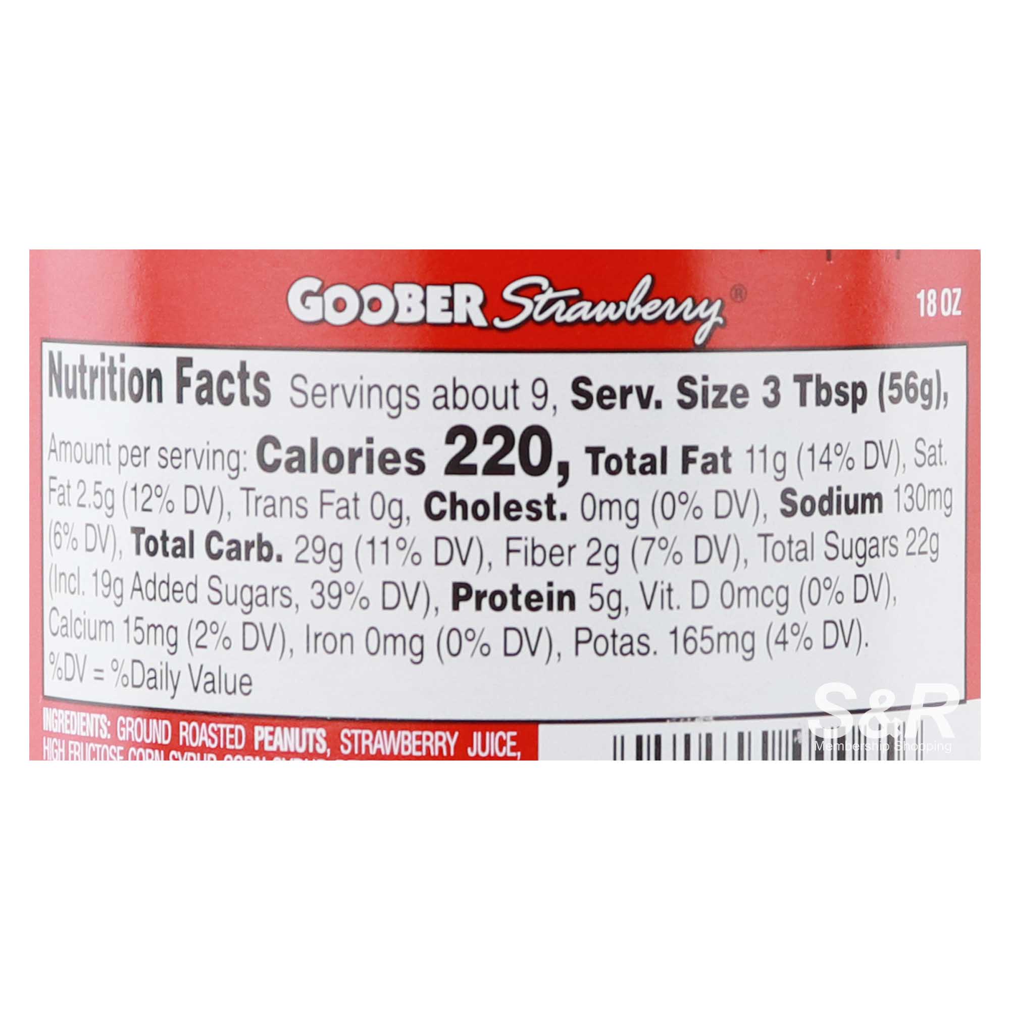 Smucker Goober Strawberry