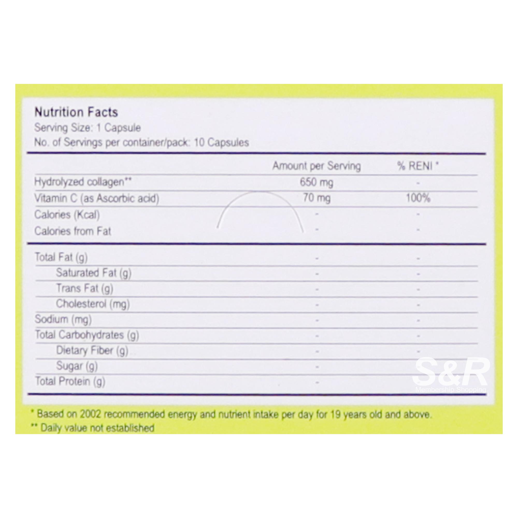 PotenCee + C Vitamin C + Collagen 100 capsules