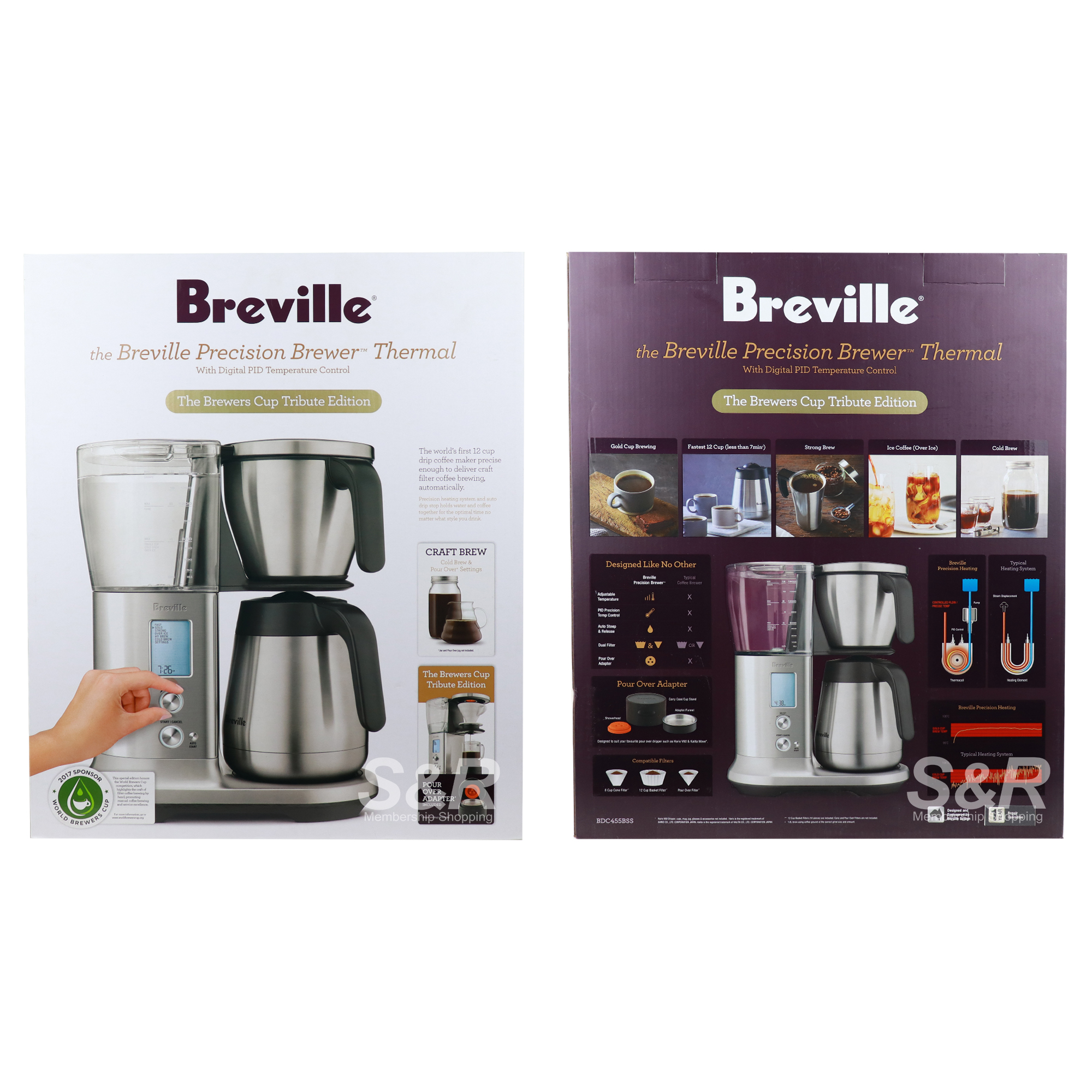 Breville the Breville Precision Brewer Thermal BDC455BSS