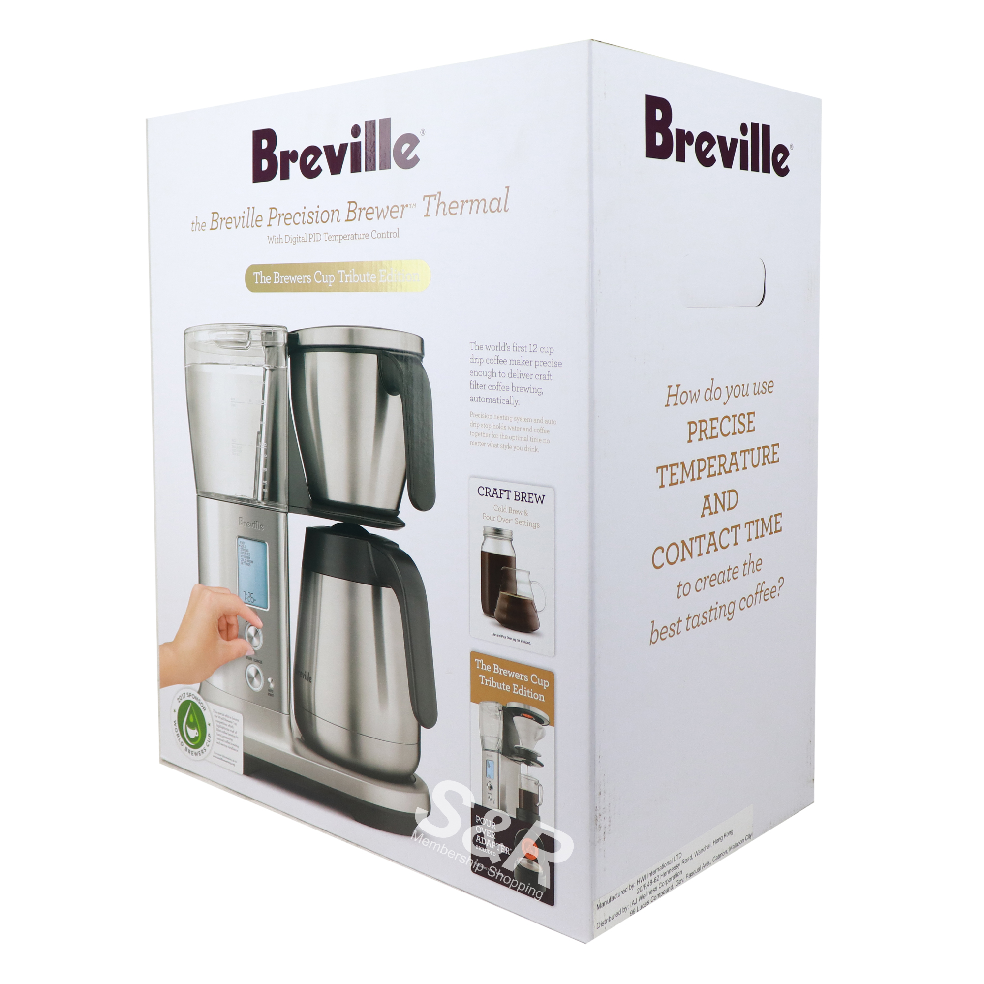 Breville the Breville Precision Brewer Thermal BDC455BSS