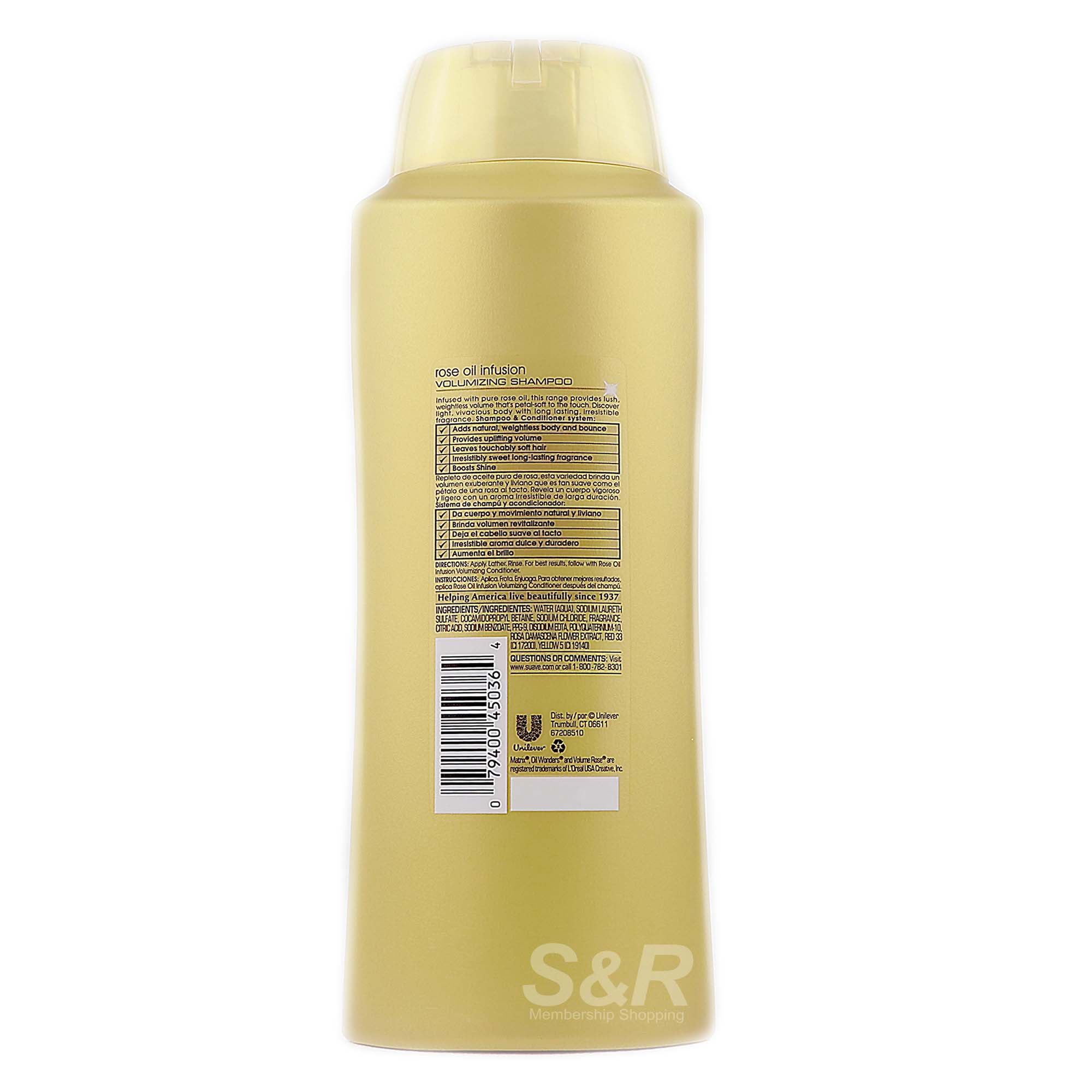 Suave Professionals Rose Oil Infusion