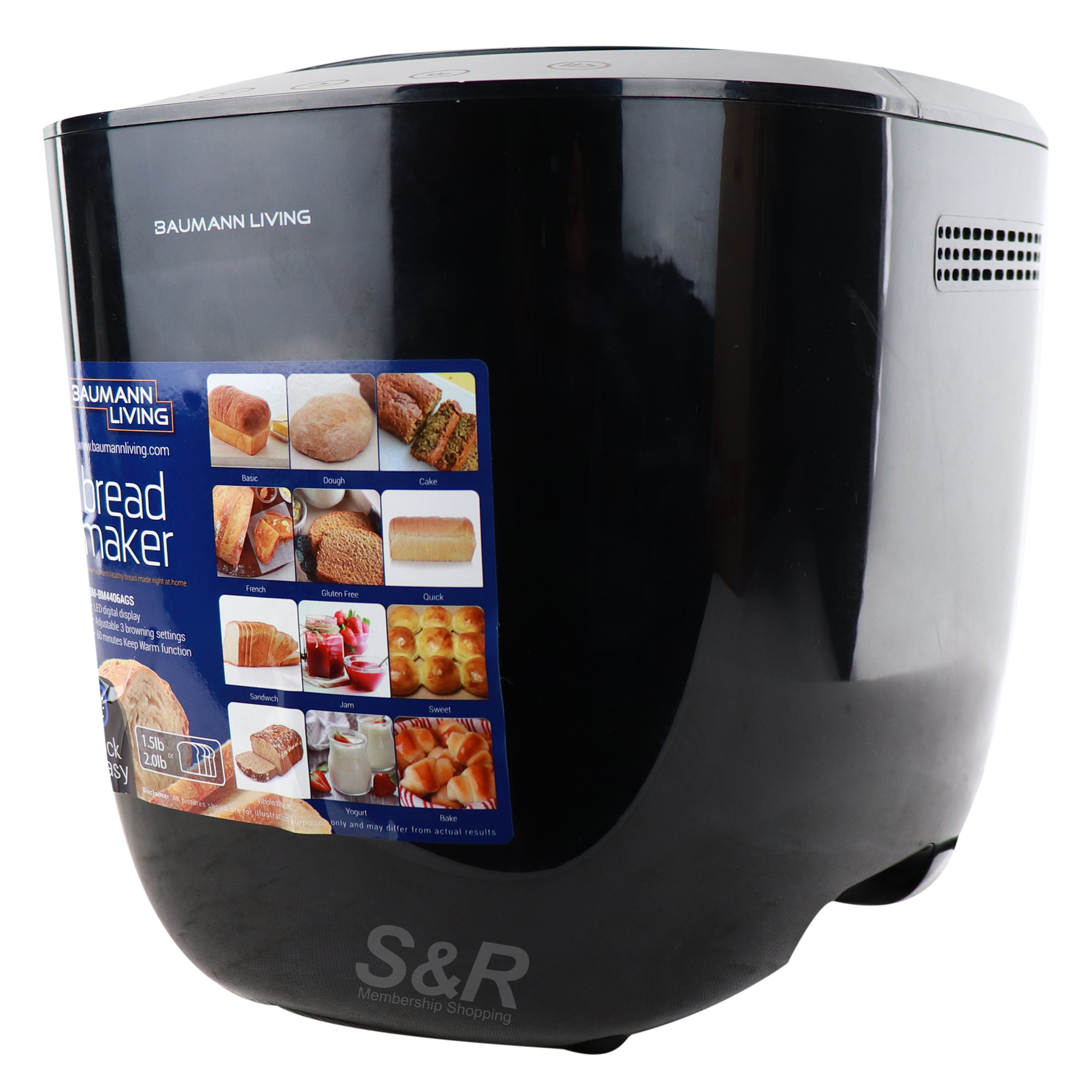 Baumann Living Bread Maker Machine