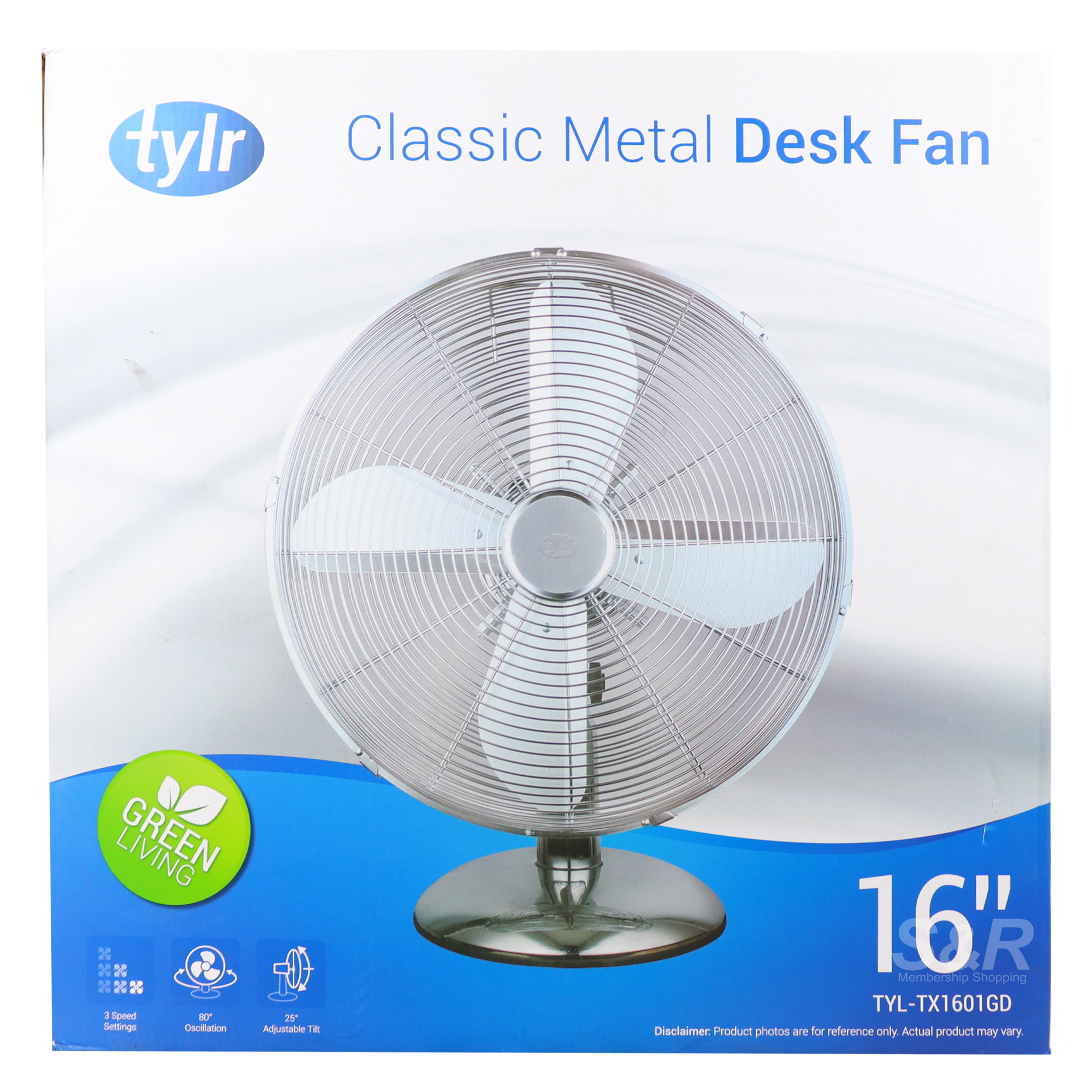 Tylr Desk Fan