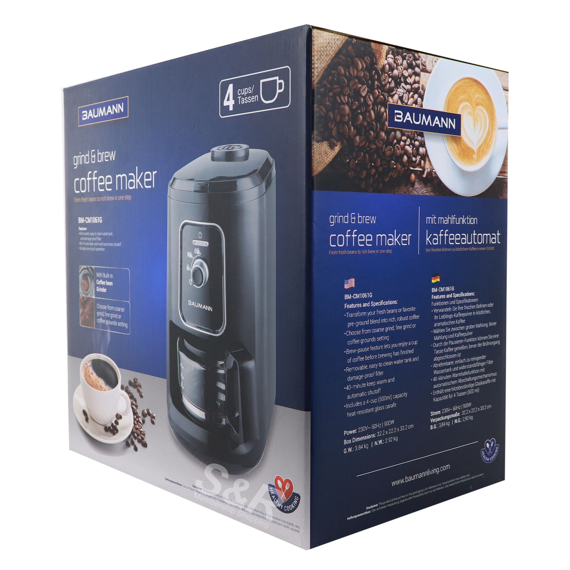 Baumann Living Coffee Maker