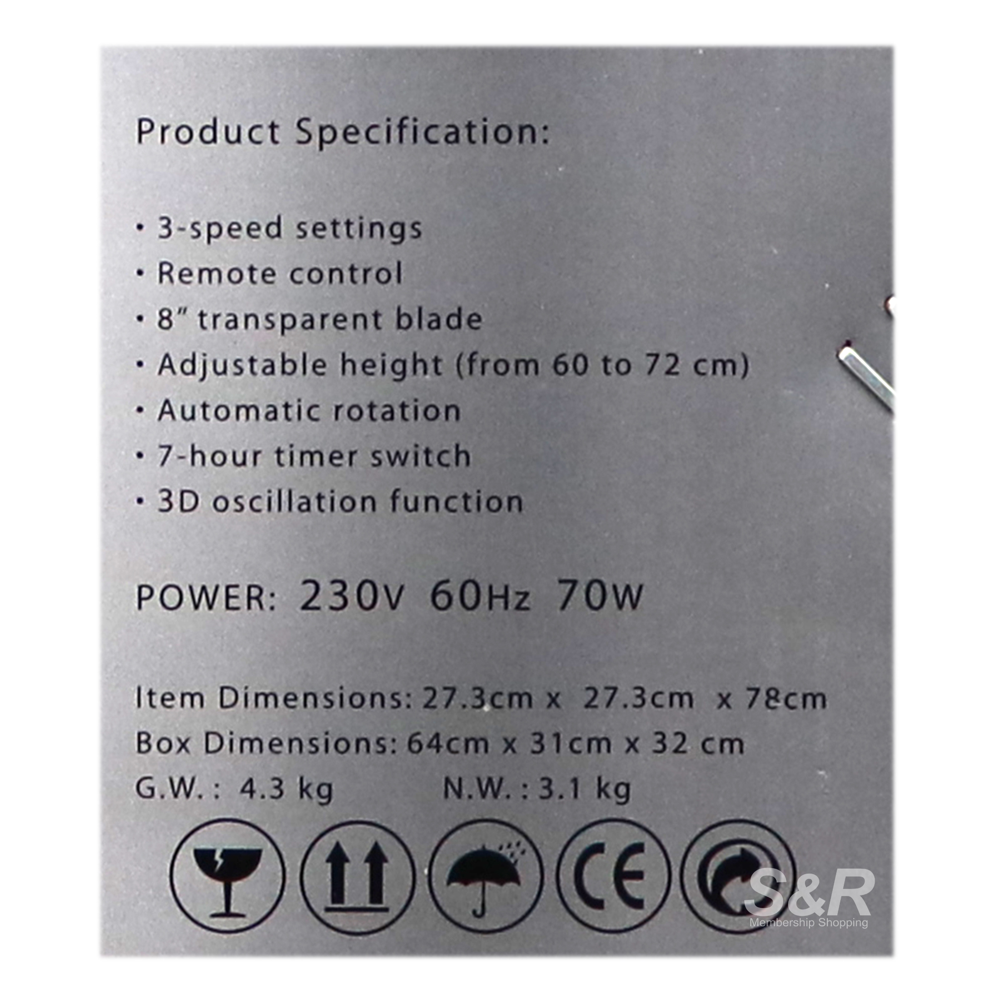 Turbo Air Circulator Fan