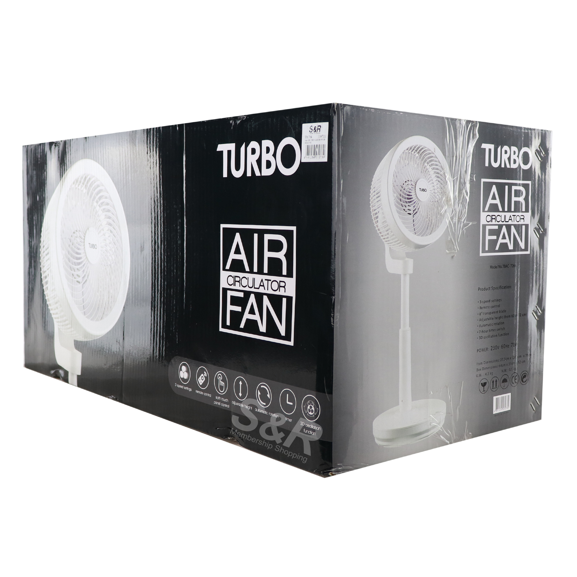 Turbo Air Circulator Fan